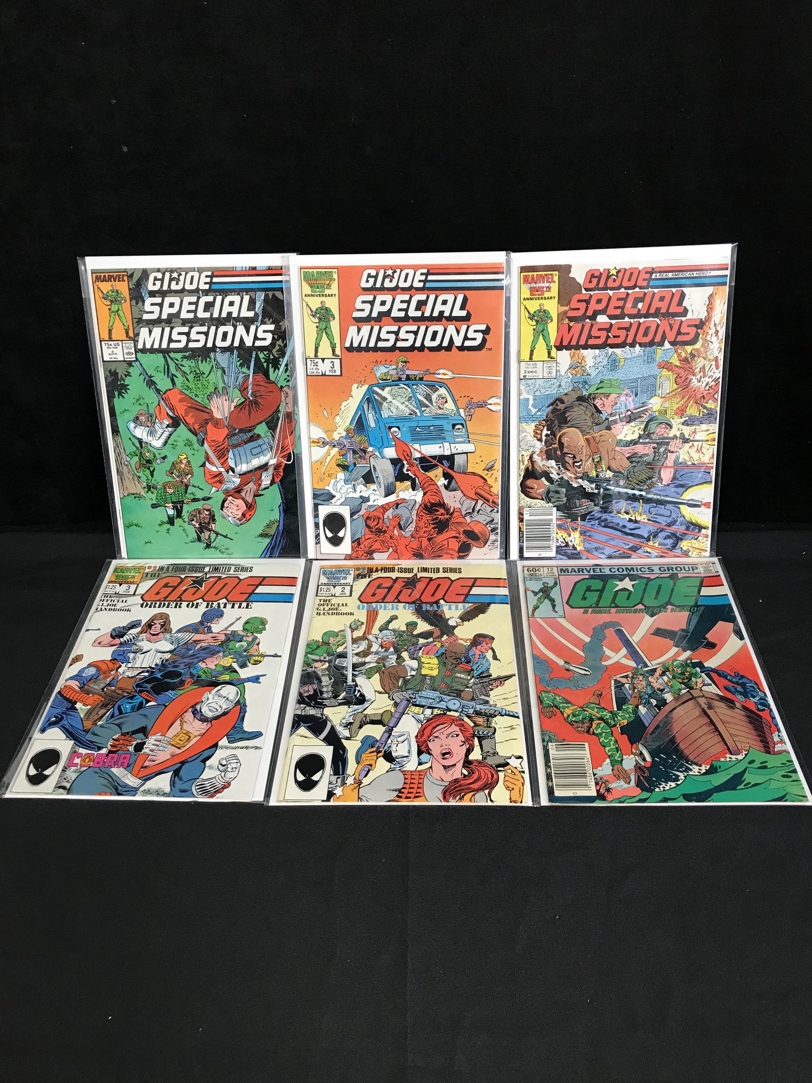 ASSORTED G.I JOE COMIC BOOK LOT (MARVEL COMICS) (1 of 1)