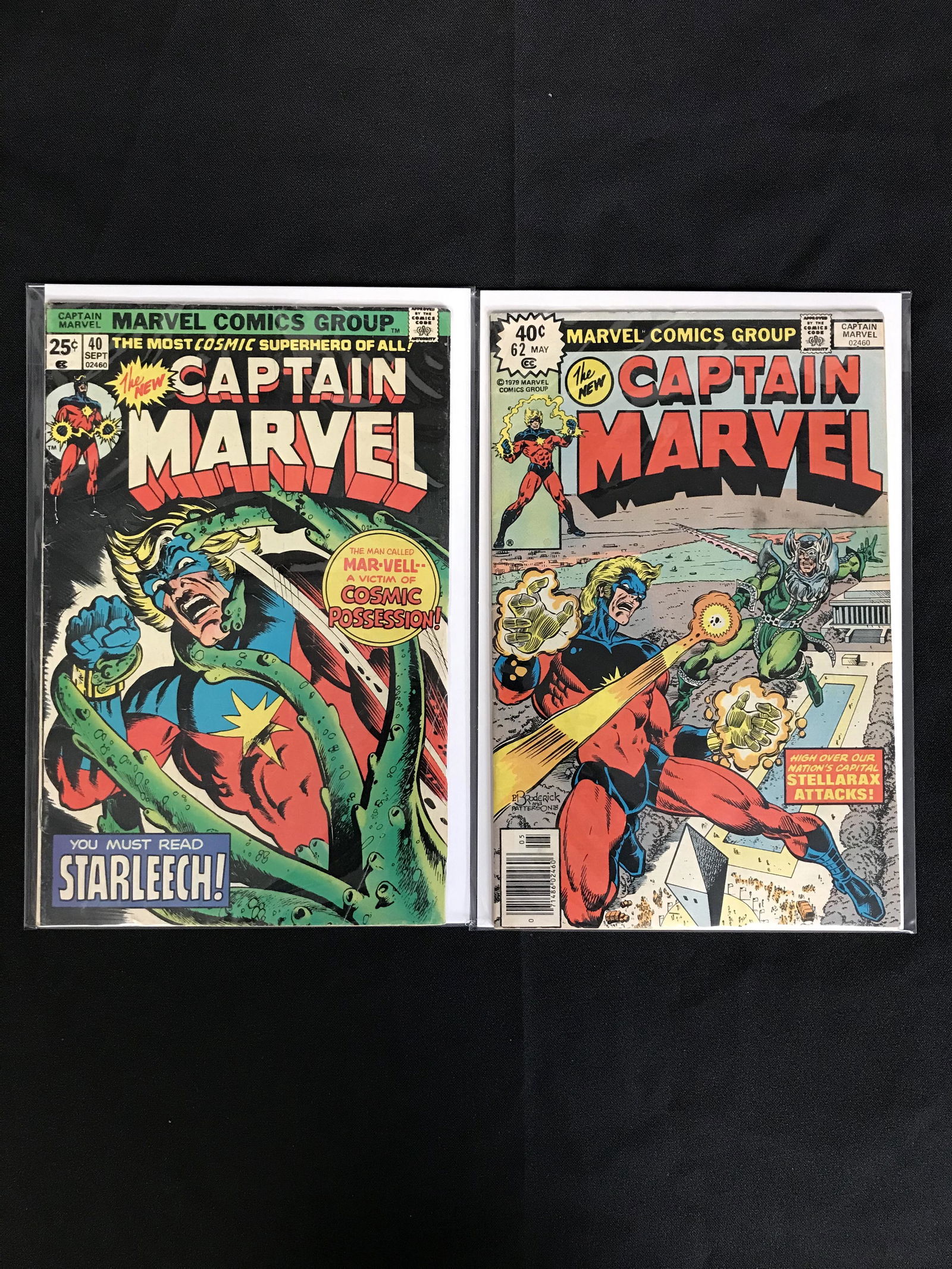 THE NEW CAPTAIN MARVEL #40/ #62 (MARVEL COMICS) (1 of 1)