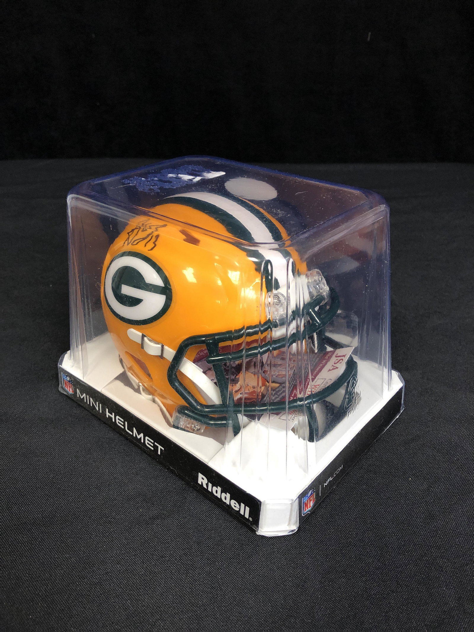 Allen Lazard Signed Packers Speed Mini Helmet (JSA COA) (1 of 3)
