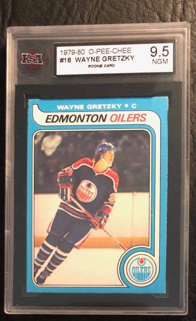 1979 OPC WAYNE GRETZKY ROOKIE CARD (KSA 9.5) Blue Lines (1 of 3)