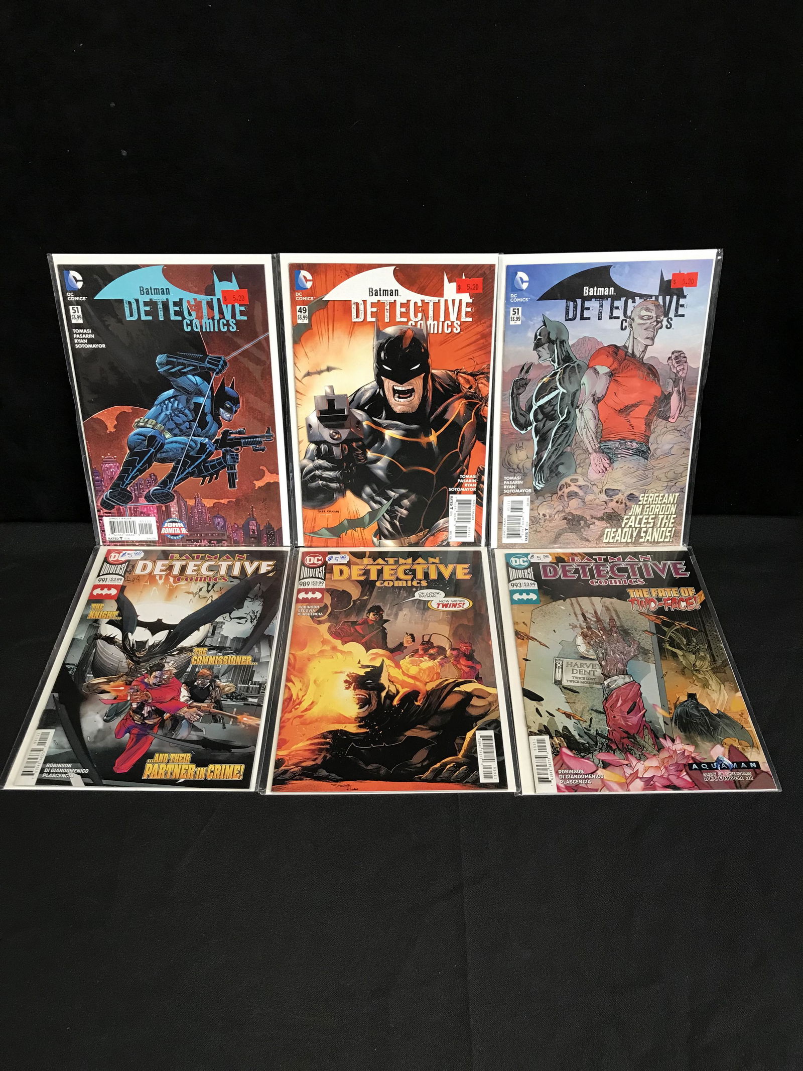 BATMAN DETECTIVE COMICS BOOK LOT (1 of 1)