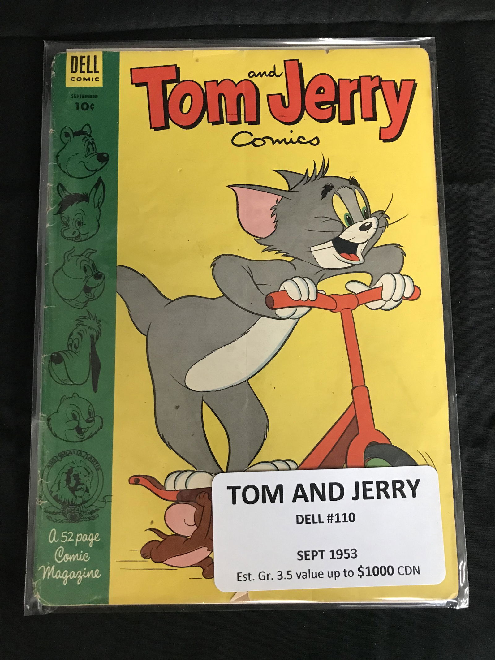 TOM AND JERRY #110 (DELL COMICS) 1953 (1 of 1)