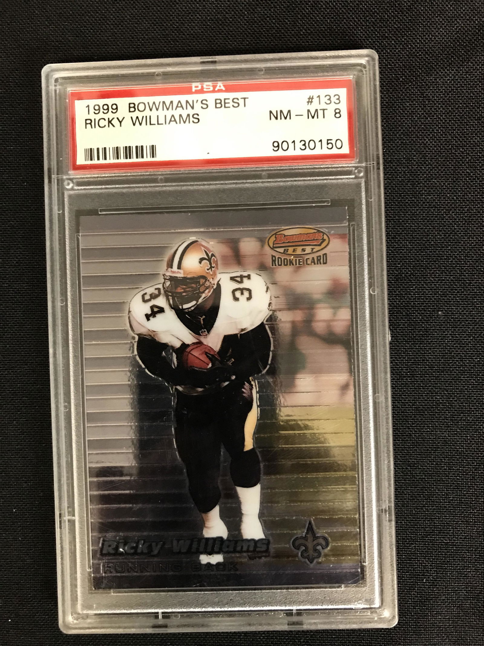1999 BOWMANS BEST RICKY WILLIAMS RC ( PSA 8) (1 of 1)