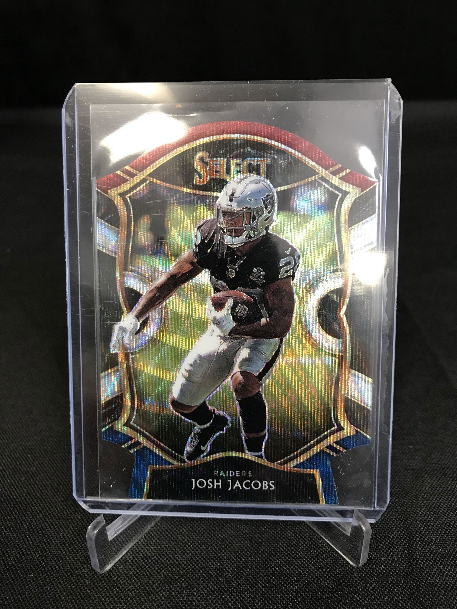 2020 SELECT CONCOURSE LEVEL PRIZM JOSH JACOBS (1 of 1)