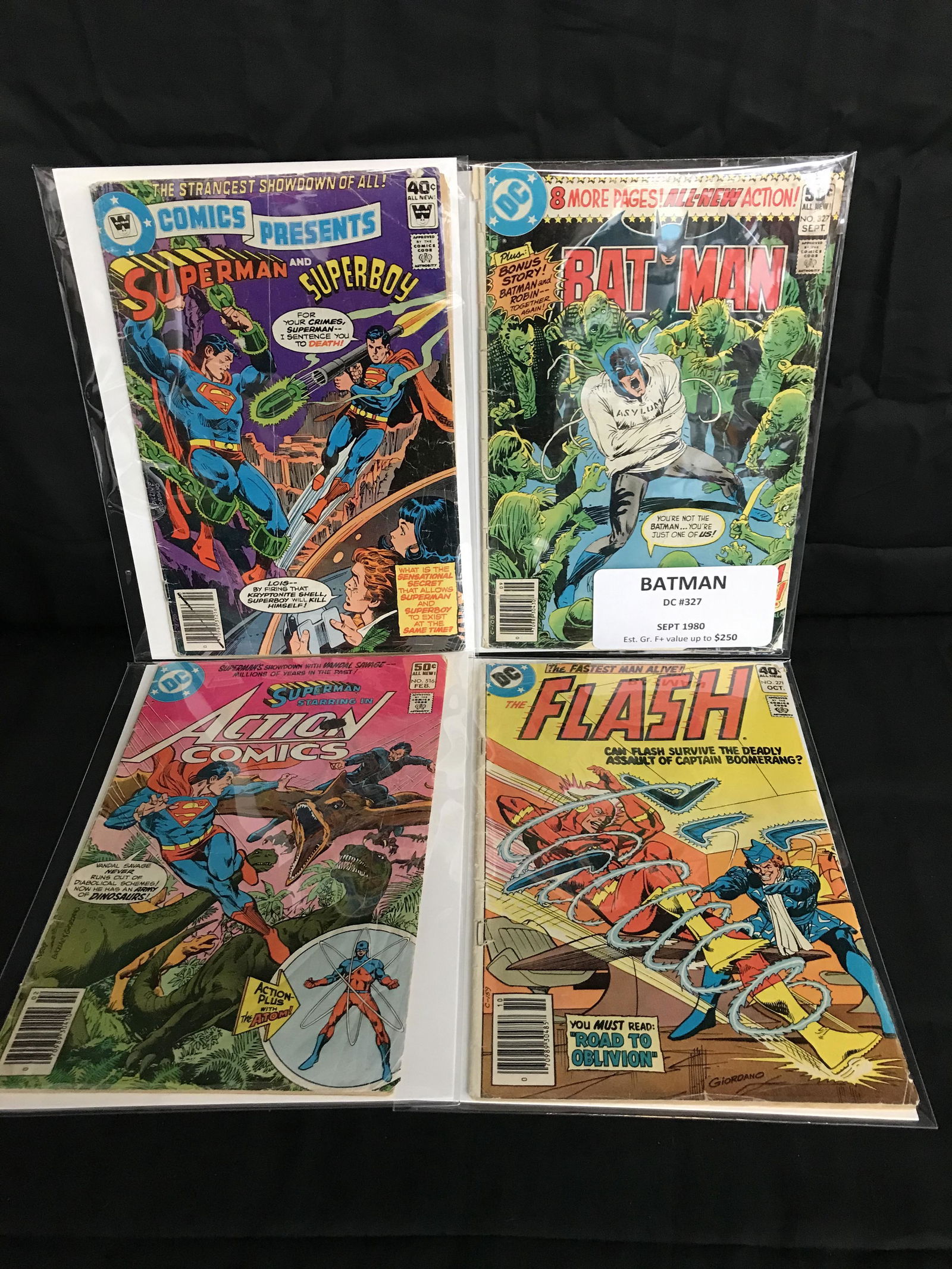 BRONZE AGE SUPER HERO COMIC BOOK LOT (1 of 1)