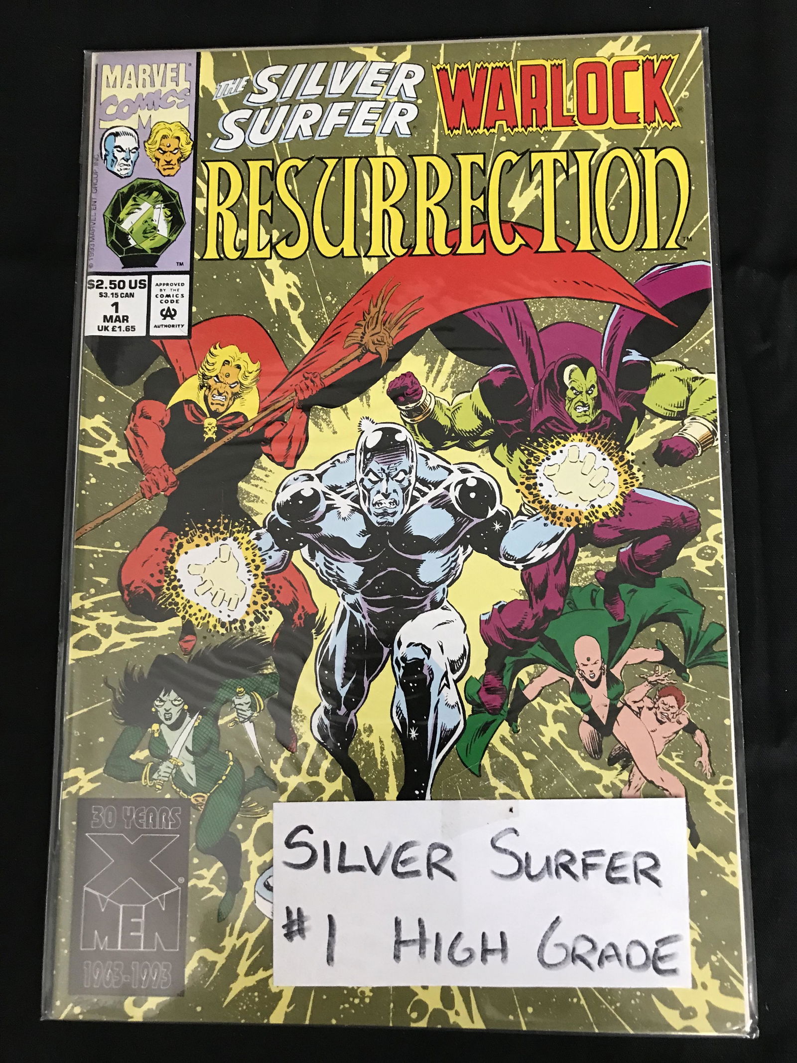 MARVEL COMICS SILVER SURFER/WARLOCK RESURRECTION NO.1 (1 of 1)