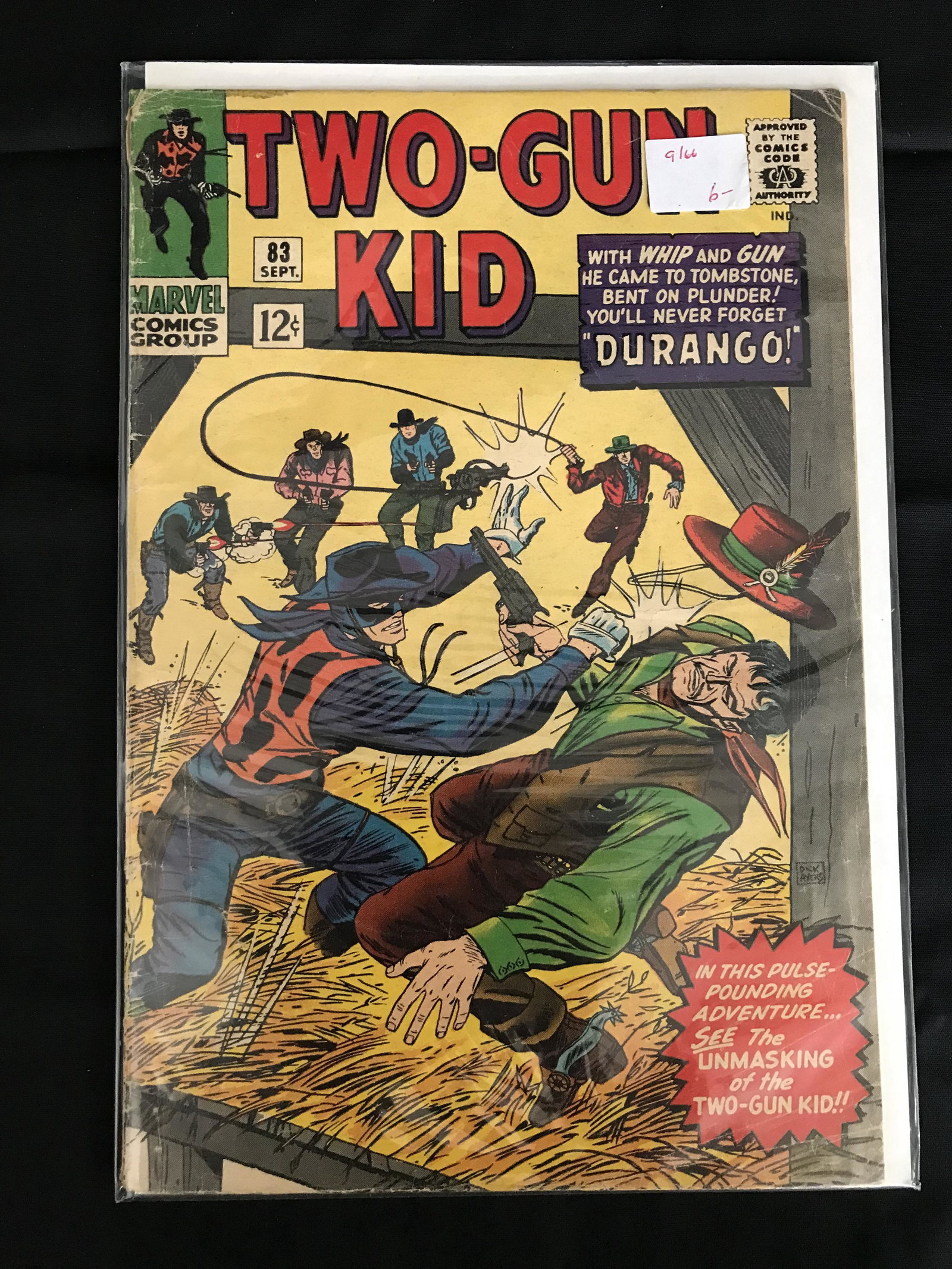 MARVEL COMICS TWO GUN KID NO.83 SILVER AGE COMIC: MARVEL COMICS TWO GUN KID NO.83 SILVER AGE COMIC