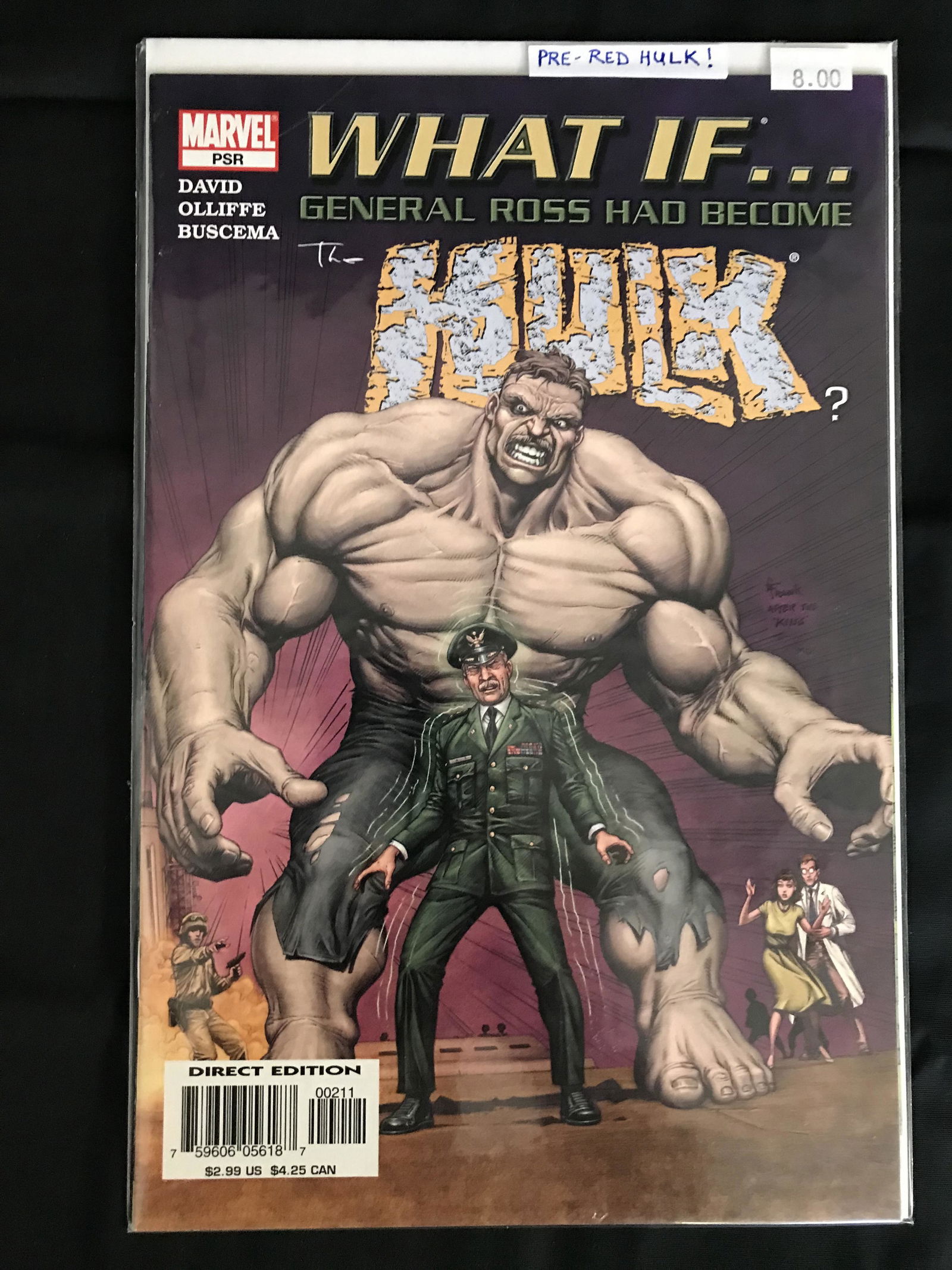 MARVEL COMICS PSR WHAT IF HULK COMIC BOOK (1 of 1)