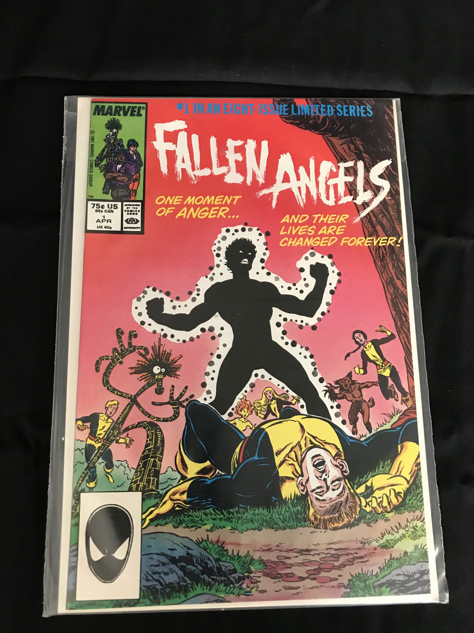 MARVEL COMICS FALLEN ANGELS NO.1 COMIC (1 of 1)