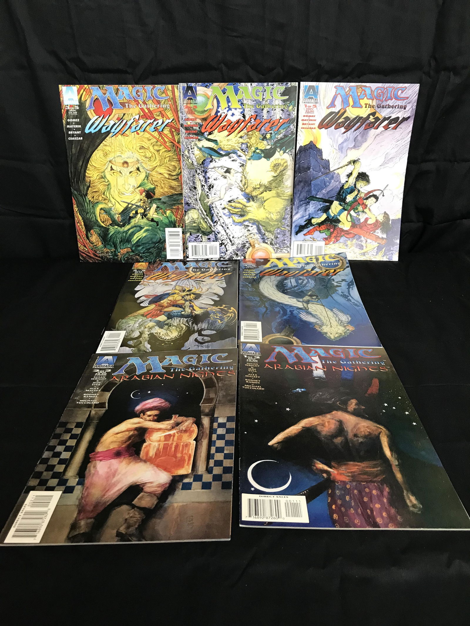 MAGIC THE GATHERING COMIC BOOK LOT (1 of 1)