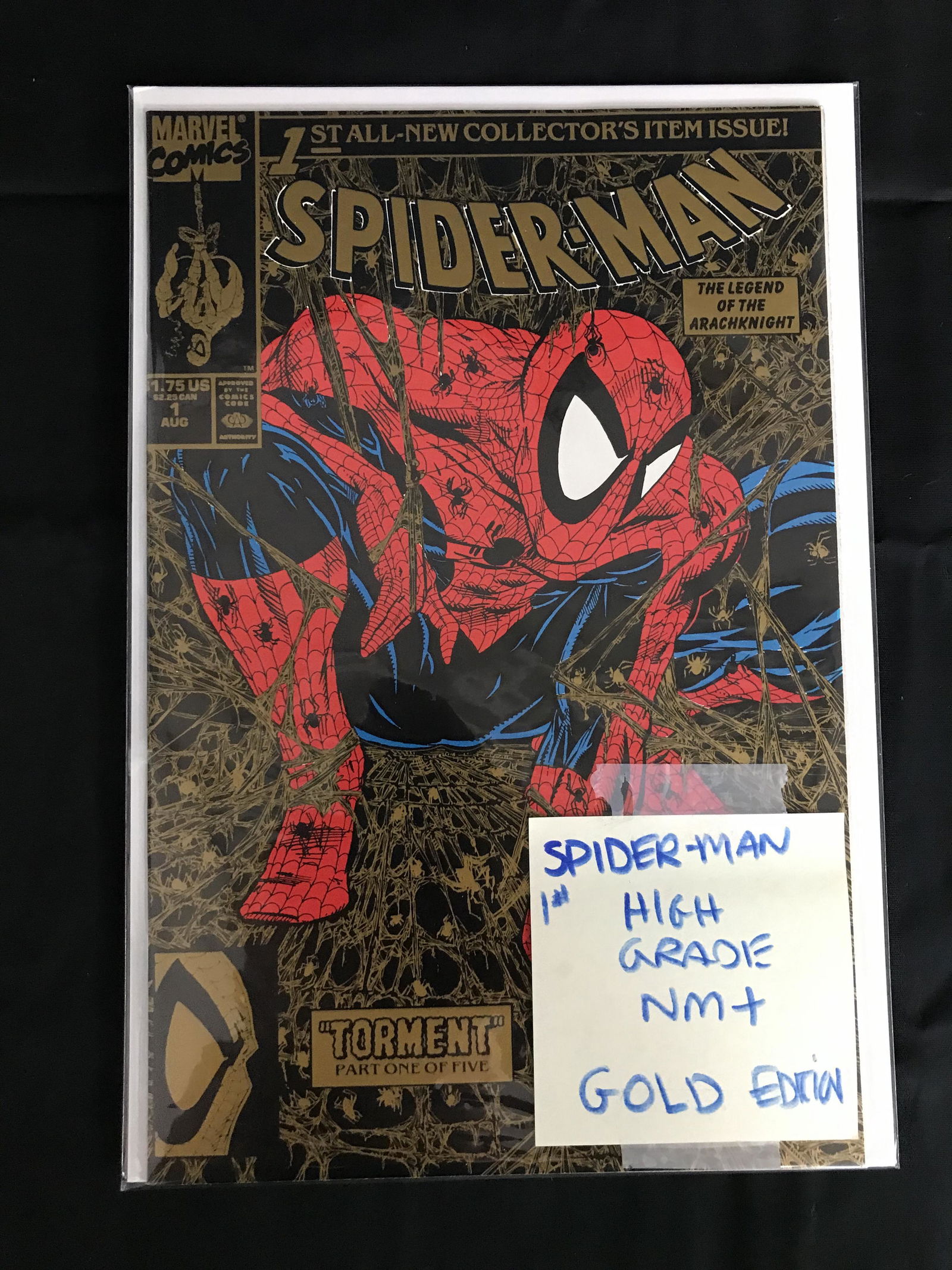 MARVEL COMICS SPIDER-MAN NO.1 GOLD EDITION (1 of 1)