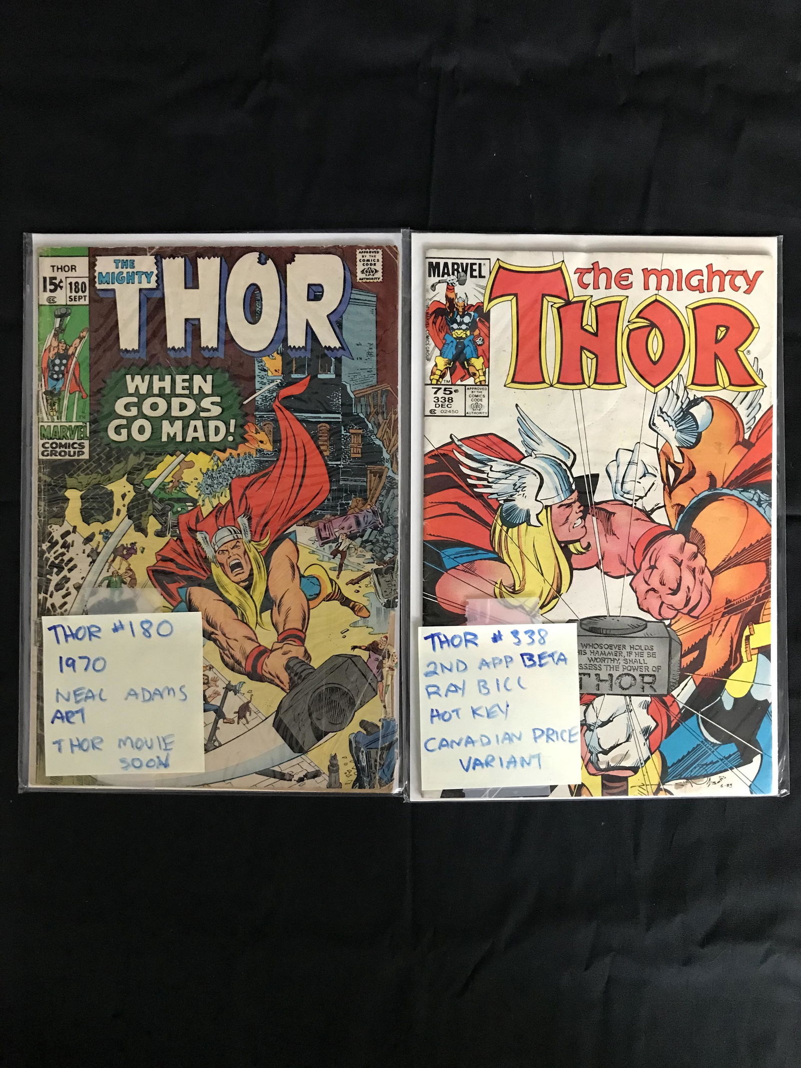 BROZE AGE MIGHTY THOR COMIC BOOK LOT (1 of 1)