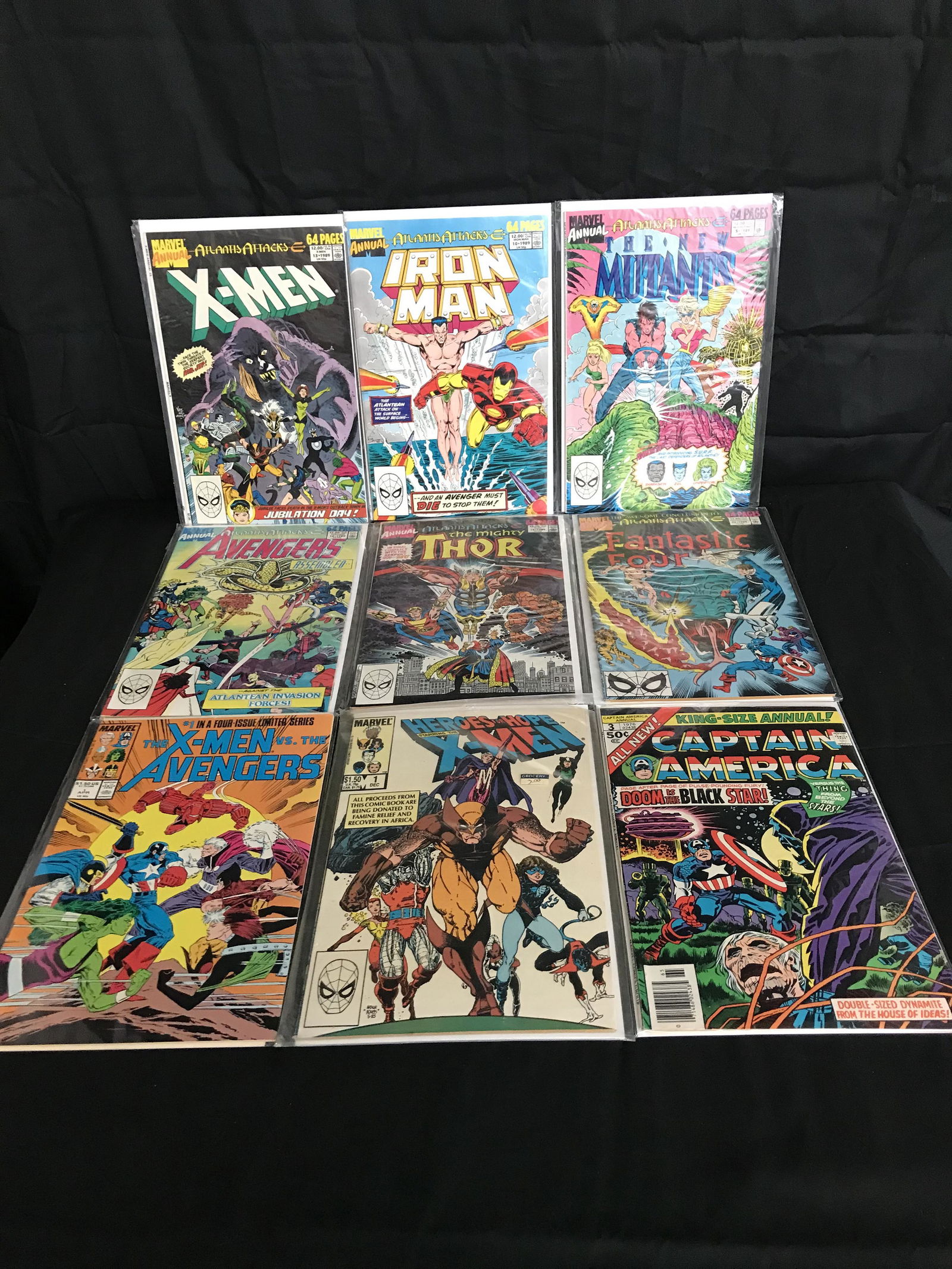 MARVEL SUPER HERO COMIC BOOK LOT (1 of 1)