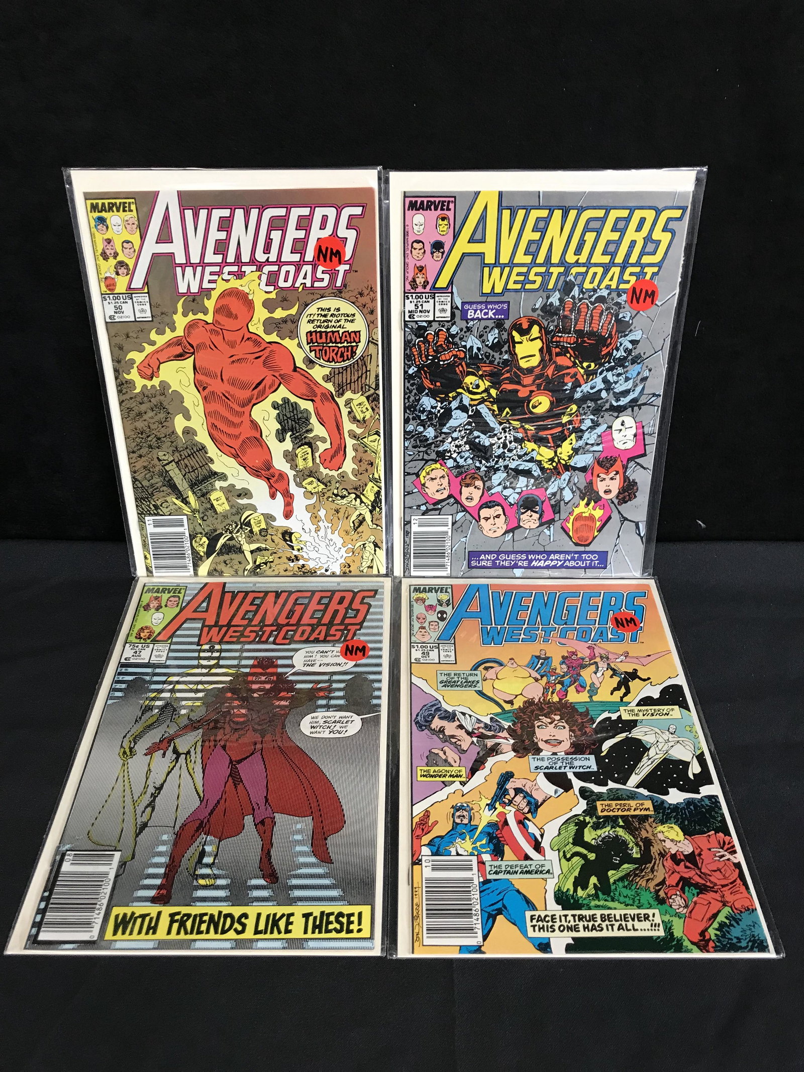 MARVEL COMICS AVENGERS COMICBOOK LOT (1 of 1)