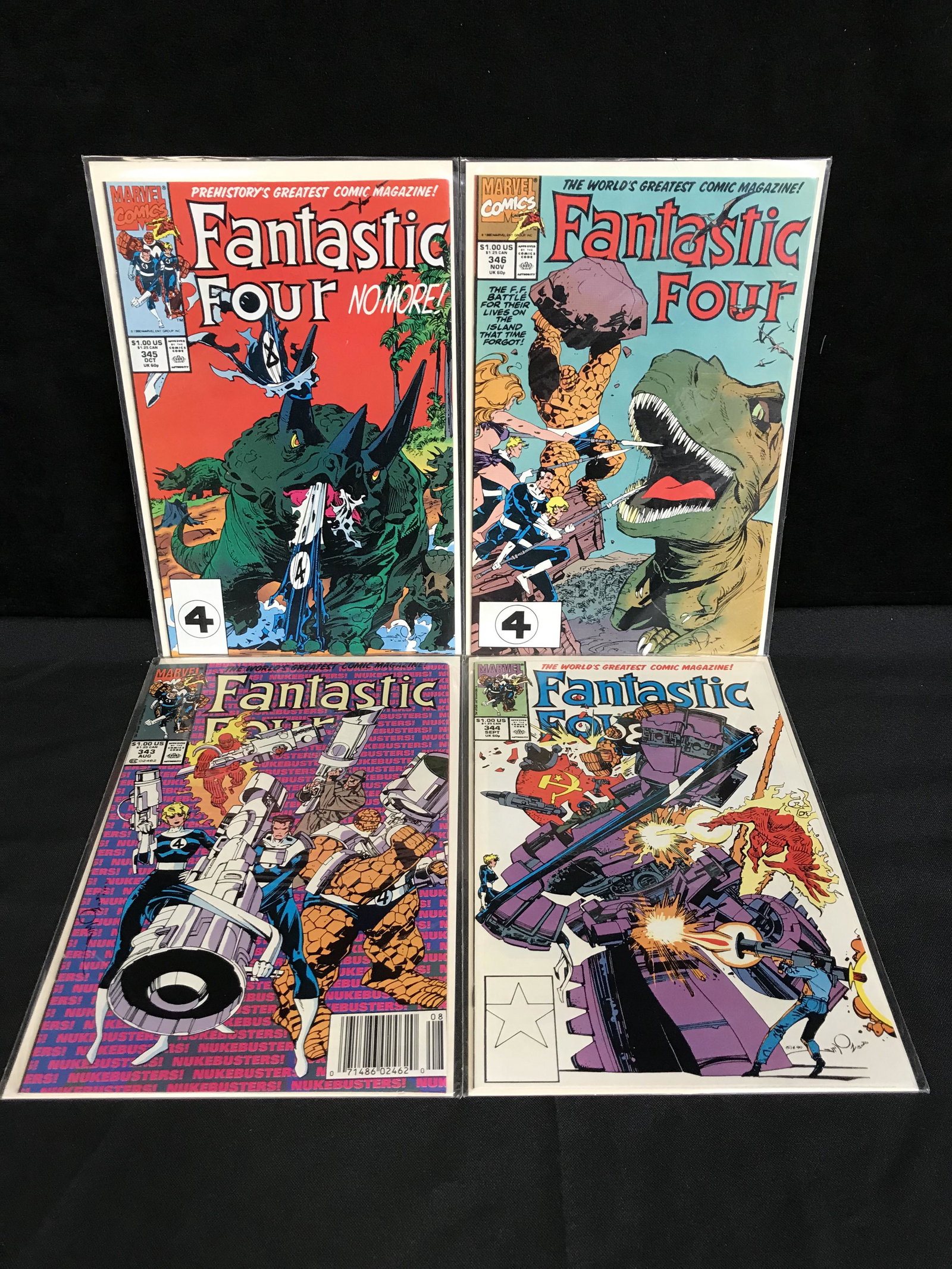 MARVEL COMICS FANTASTIC FOUR COMIC LOT (1 of 1)