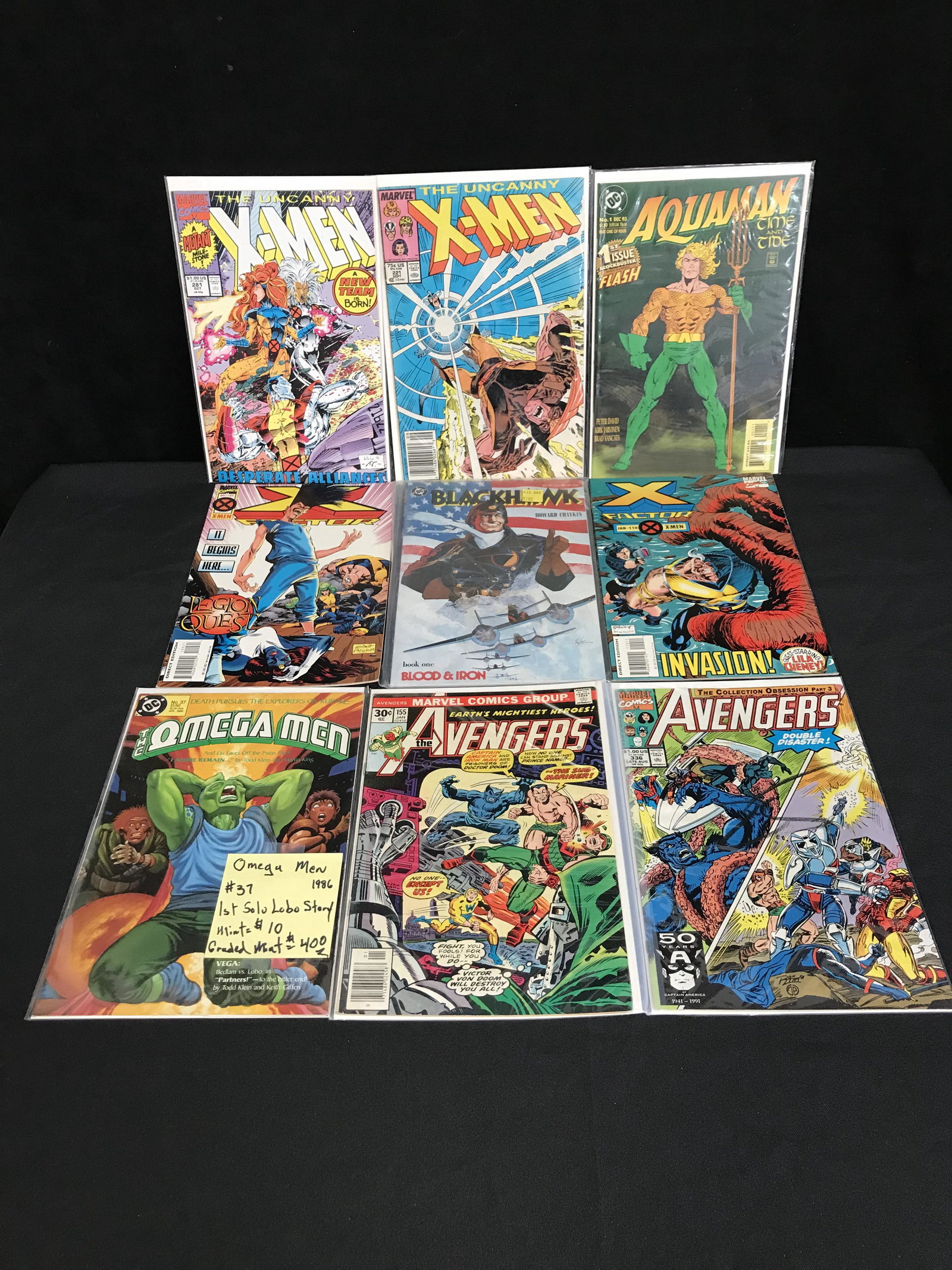 VARIOUS COMIC BOOK LOT (1 of 1)