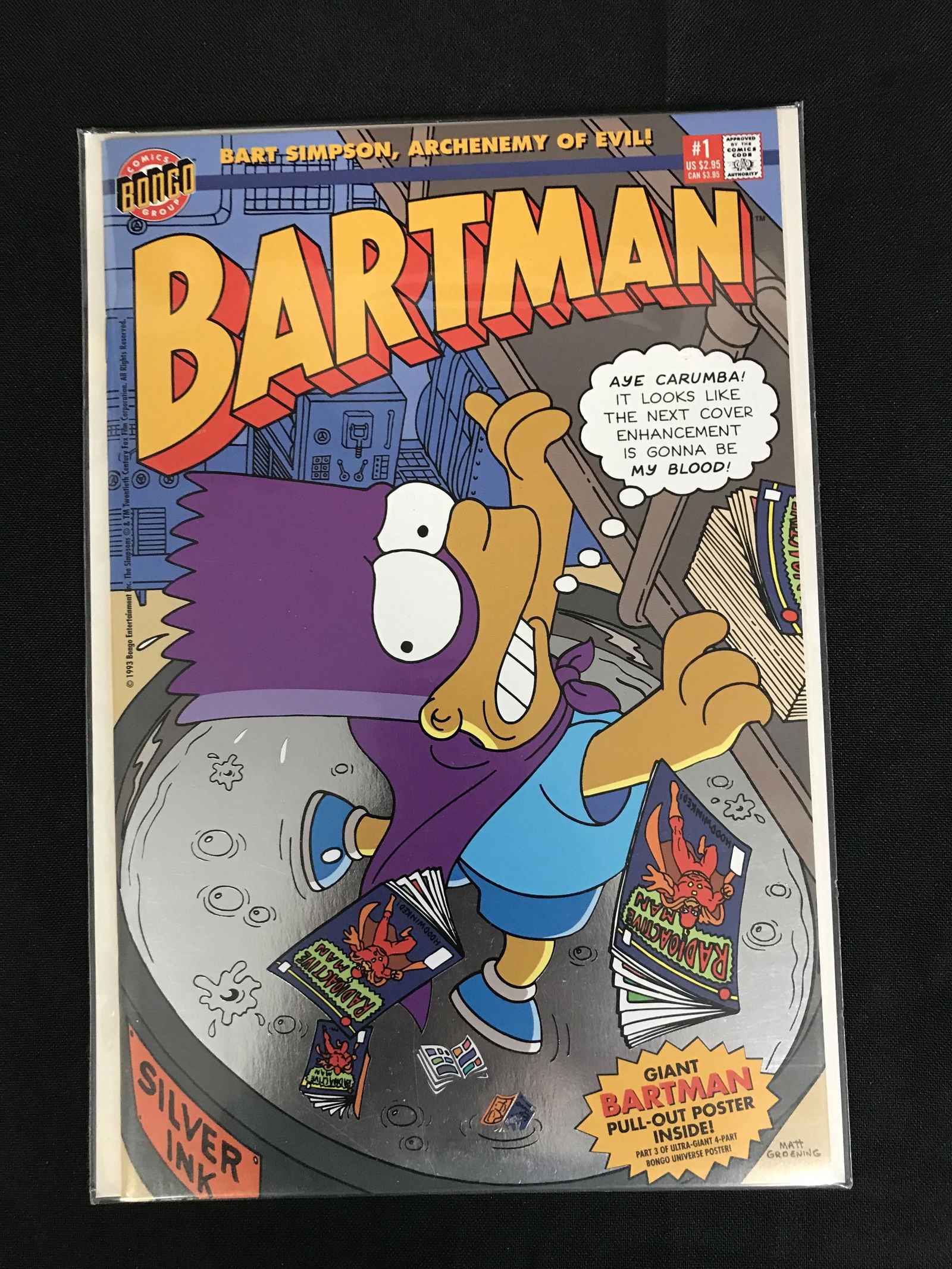 BARTMAN COMIC NO.1 COMIC (1 of 1)