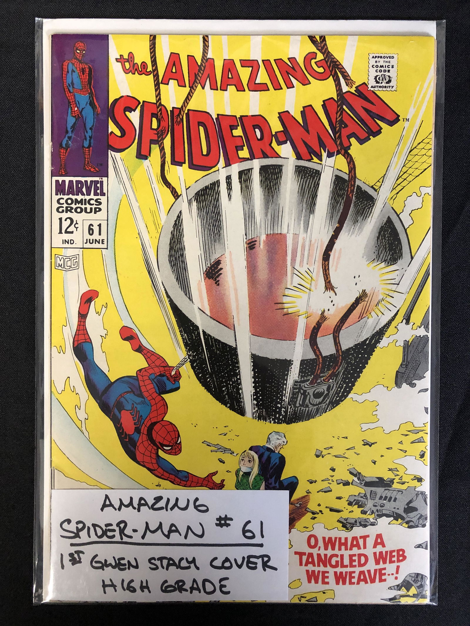 The AMAZING SPIDER-MAN #61 (MARVEL COMICS) (1 of 1)