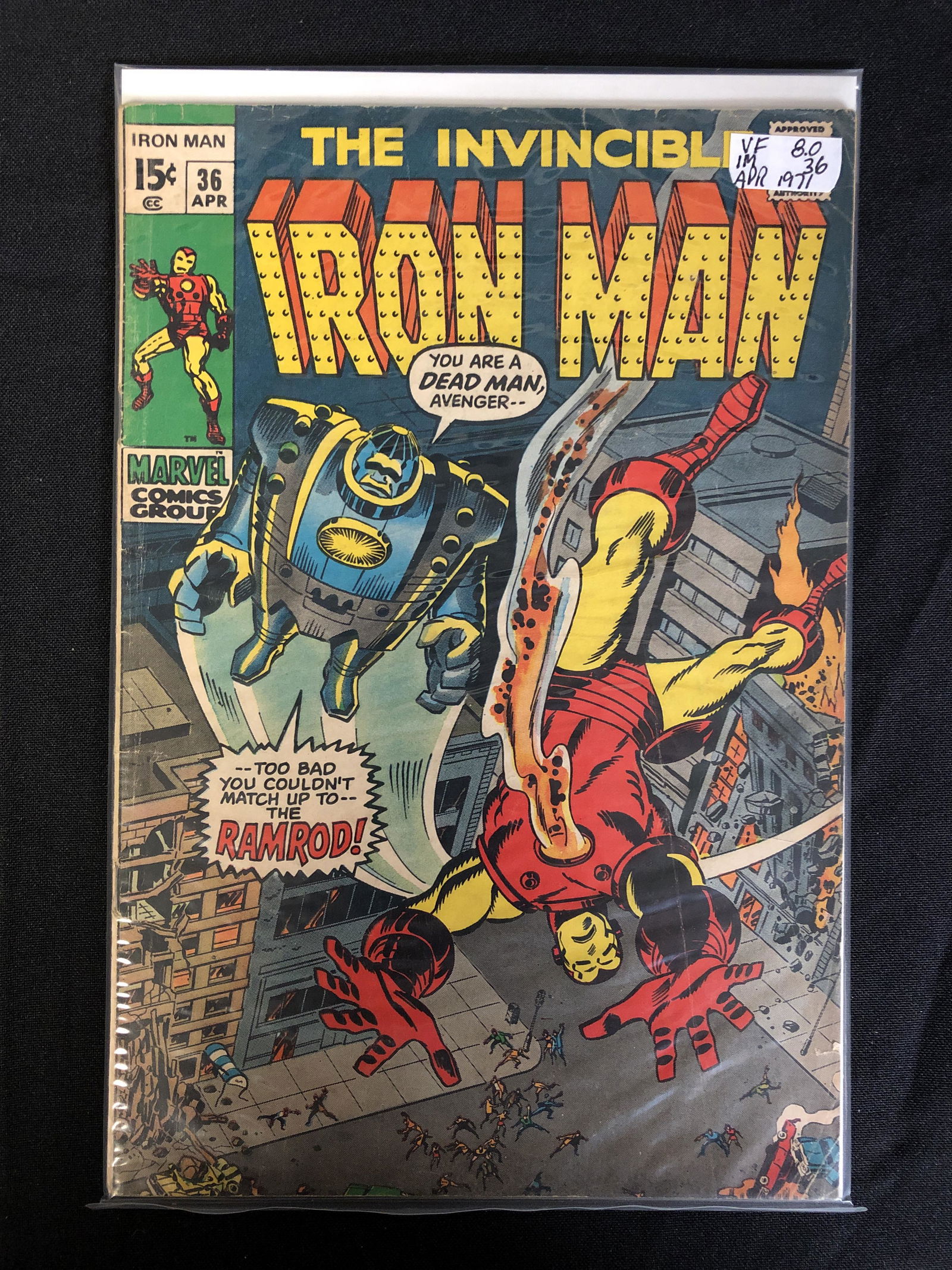 The Invincible IRON MAN #36 (MARVEL COMICS) (1 of 1)