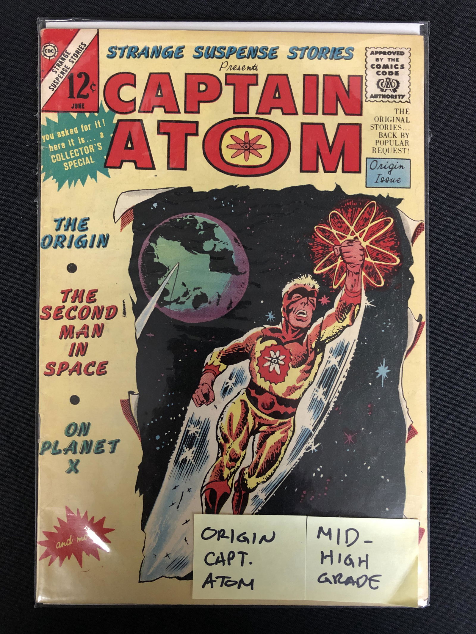 CAPTAIN ATOM Origin Issue (CDC) (1 of 1)
