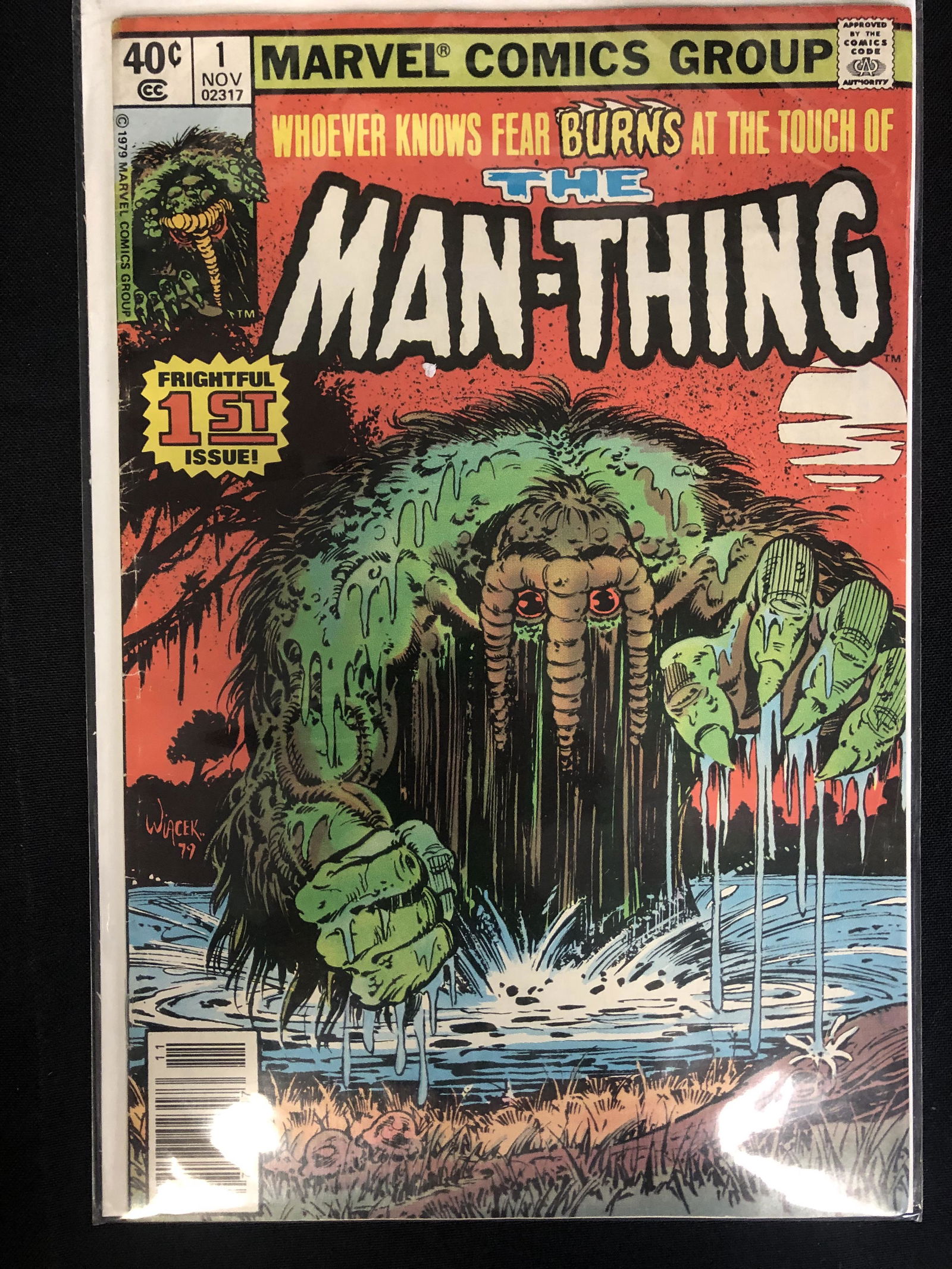 THE MAN-THING #1 (MARVEL COMICS) (1 of 1)