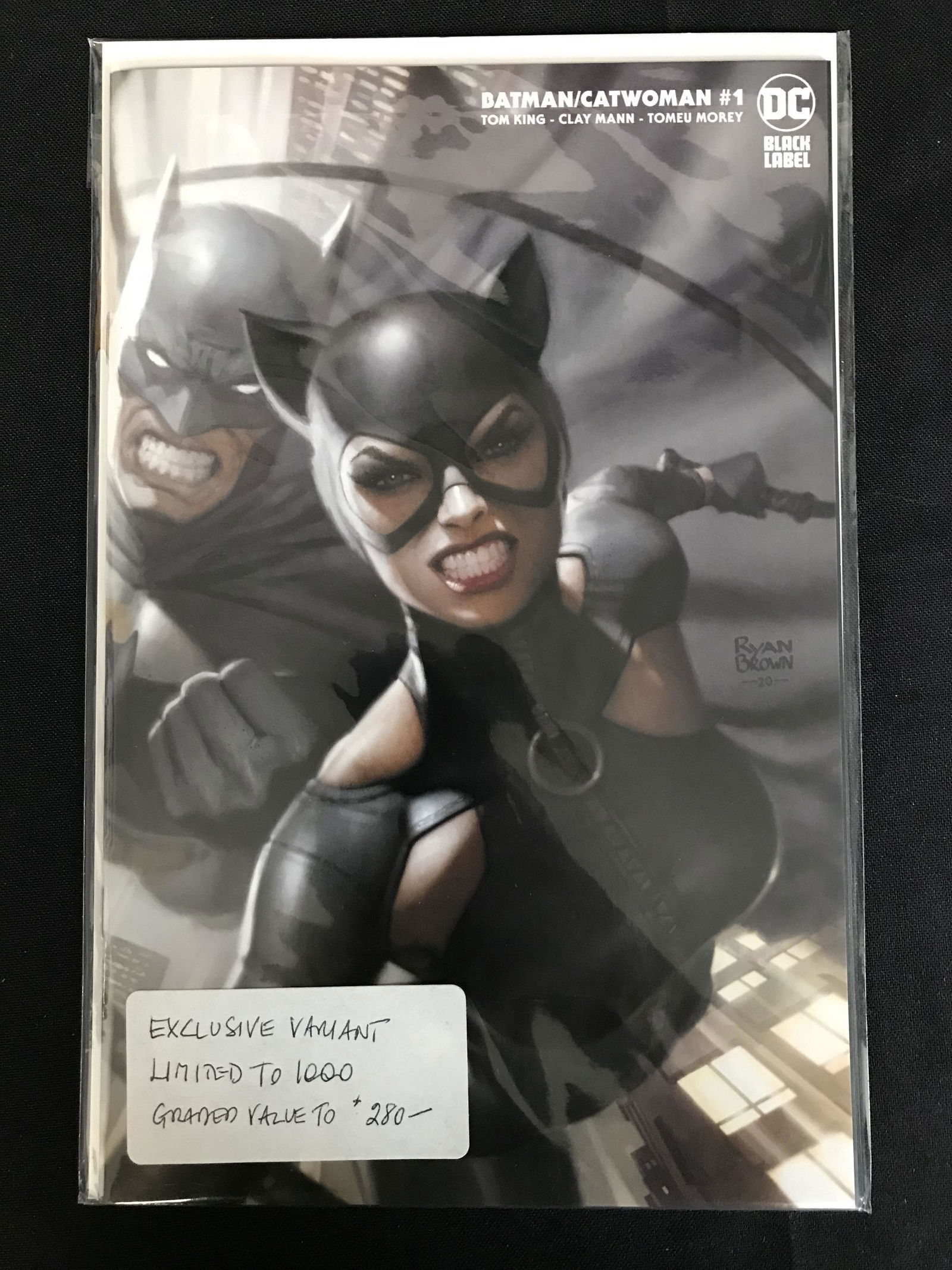 DC COMICS BATMAN AND CATWOMAN NO.1 (LIMITED VARIANT (1 of 1)