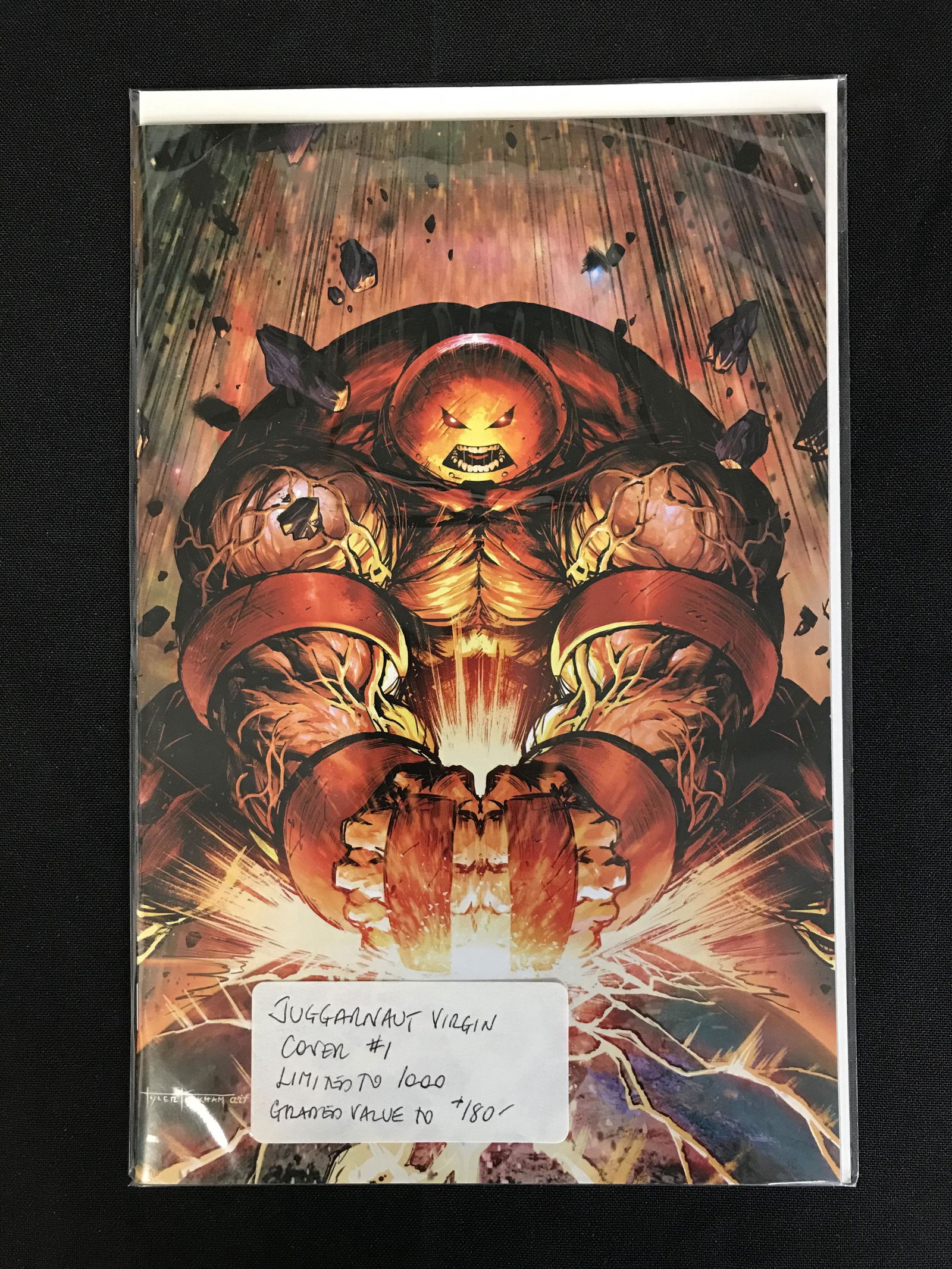 MARVEL COMICS JUGGERNAUT NO.1 VIRGIN COVER (1 of 1)