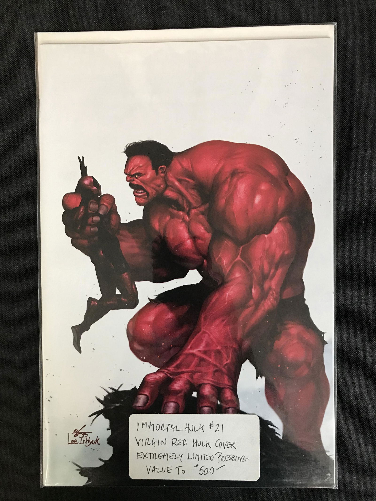 MARVEL COMICS IMMORTAL HULK NO. 21 ( LIMITED VIRGIN RED (1 of 1)