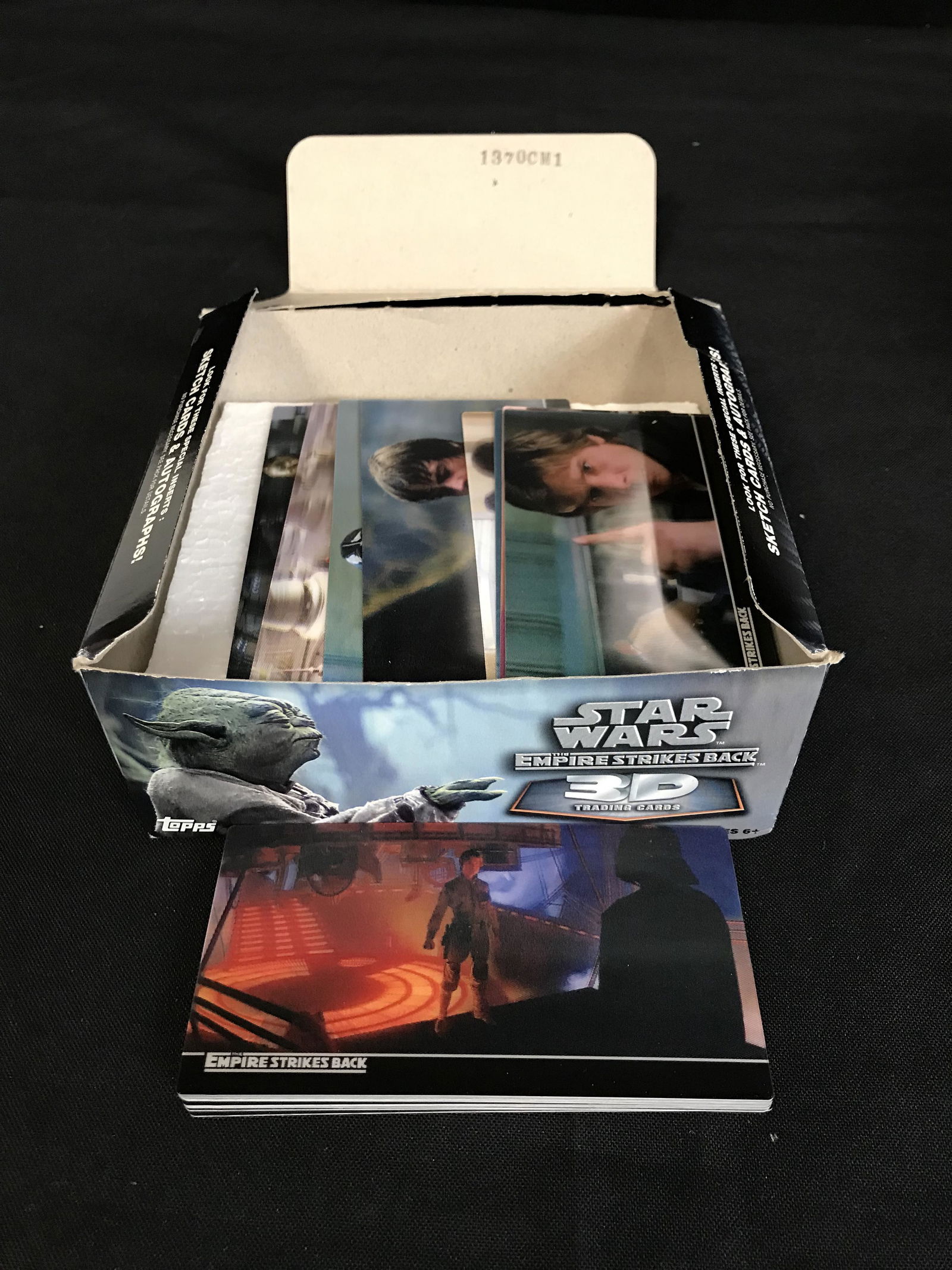 STAR WARS EMPIRE STRIKES BACK 3-D TRADING CARDS: STAR WARS EMPIRE STRIKES BACK 3-D TRADING CARDS