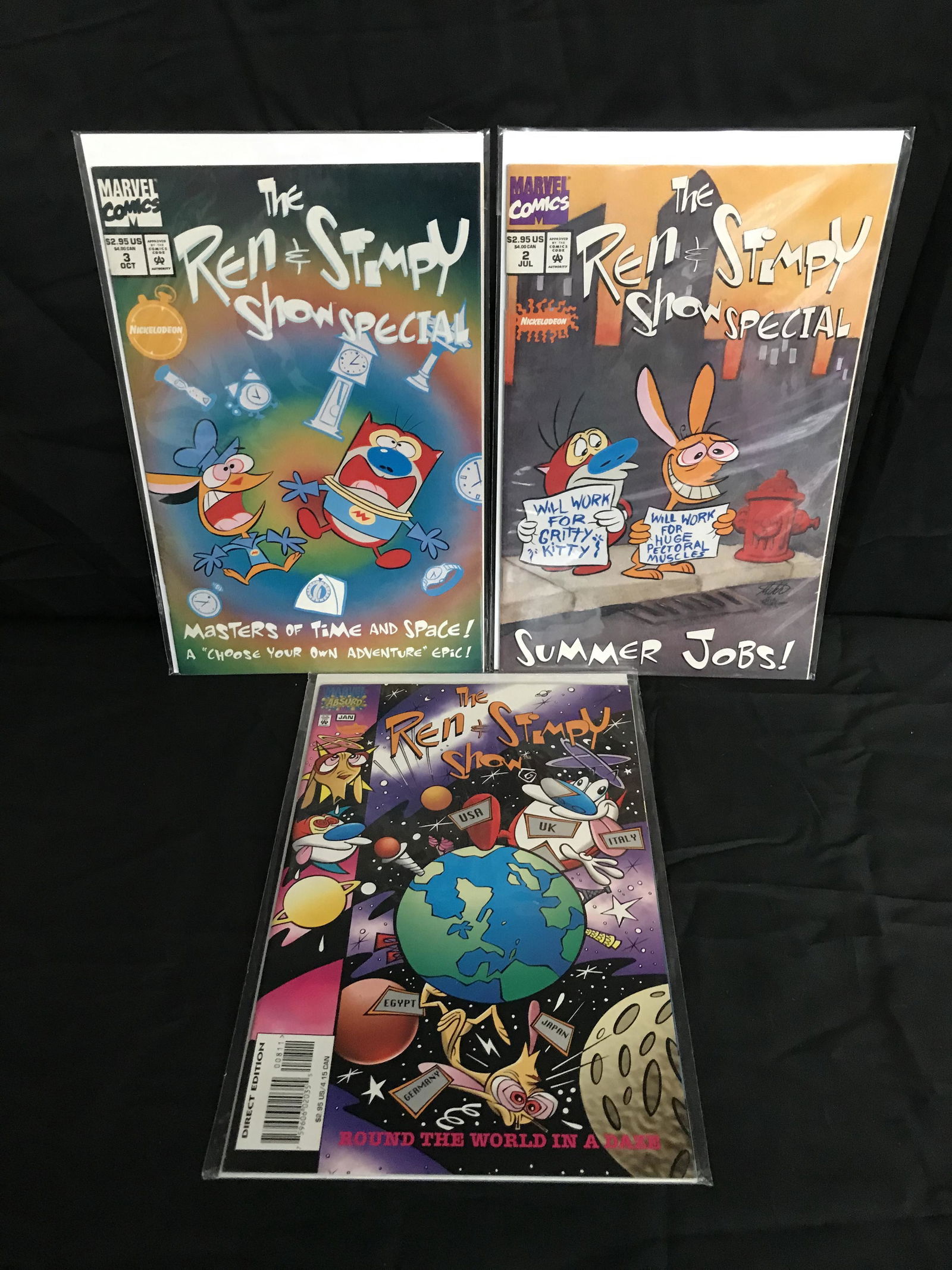 THE REN & STIMPY SHOW SPECIAL COMIC BOOK LOT (MARVEL (1 of 1)