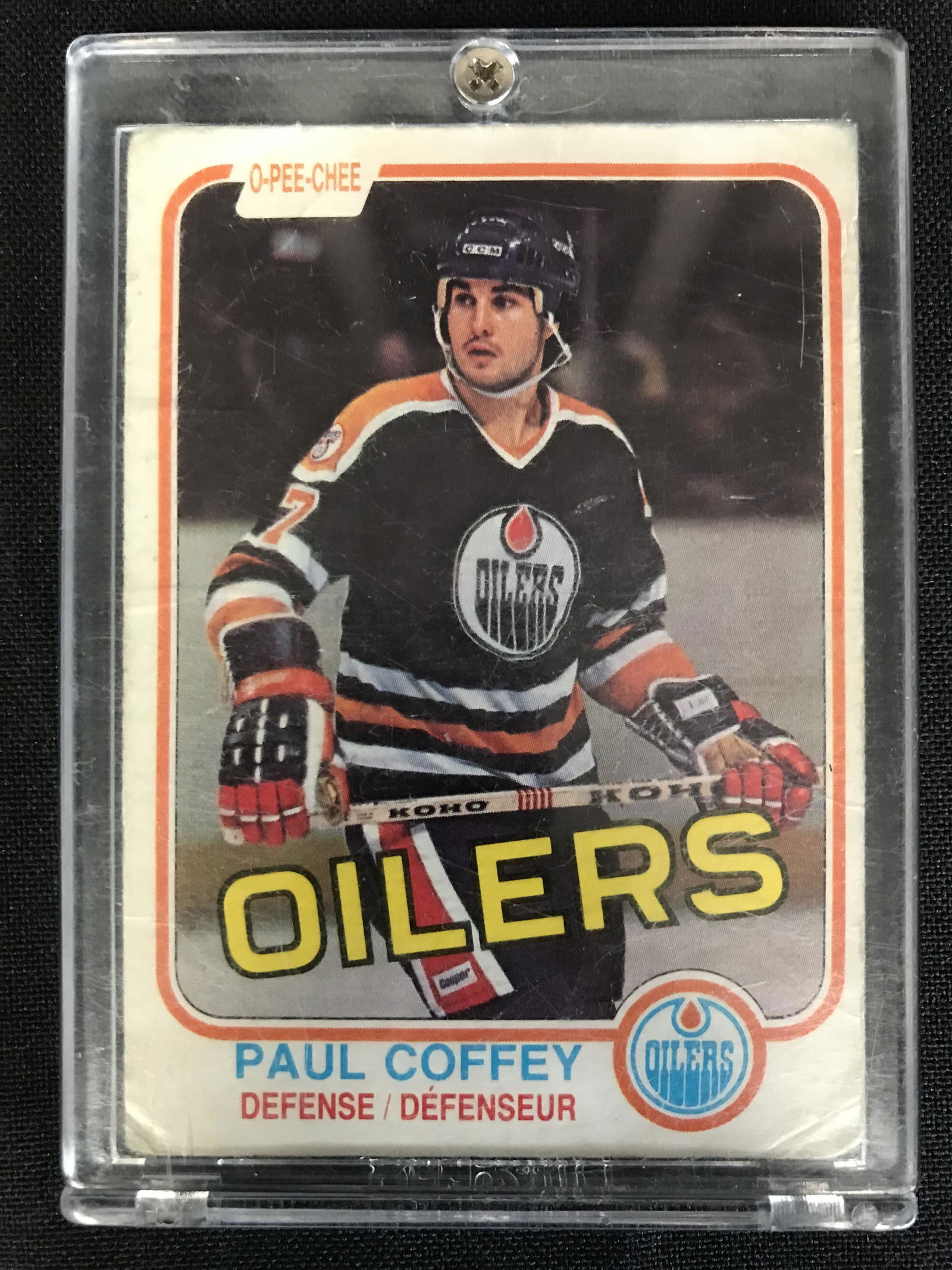 1981-82 O-Pee-Chee #111 Paul Coffey RC (1 of 2)