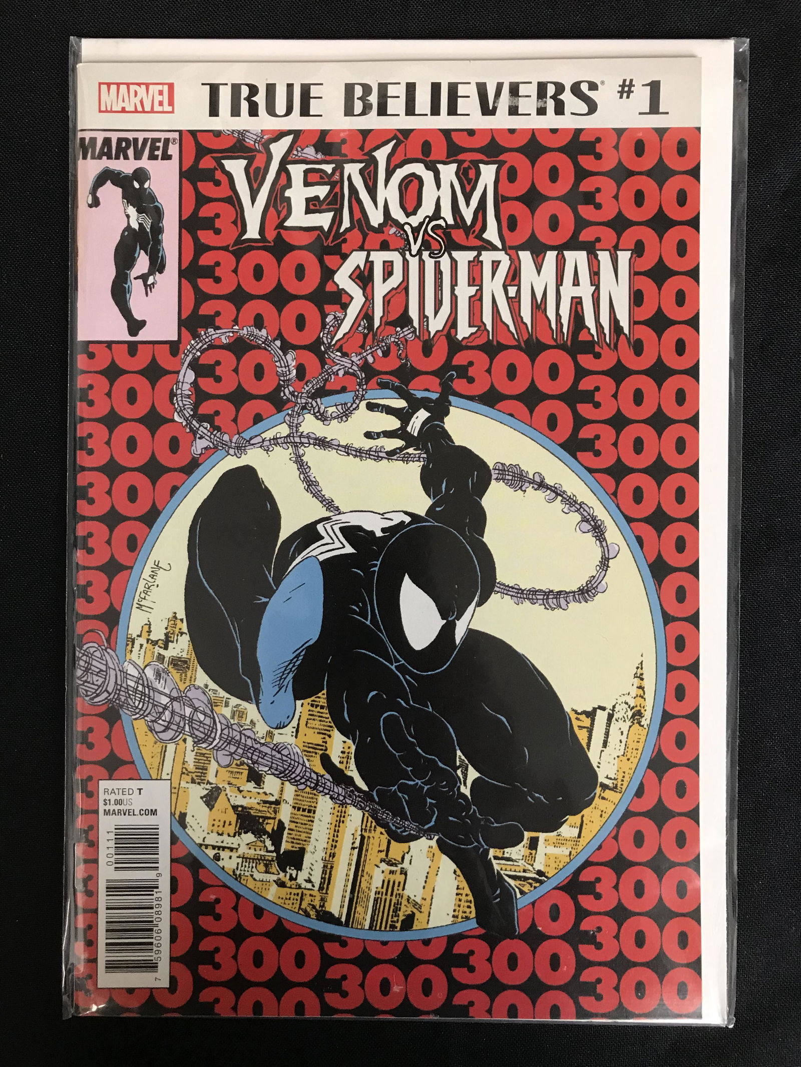 VENOM vs. SPIDER-MAN True Believers #1 (MARVEL COMICS) (1 of 1)