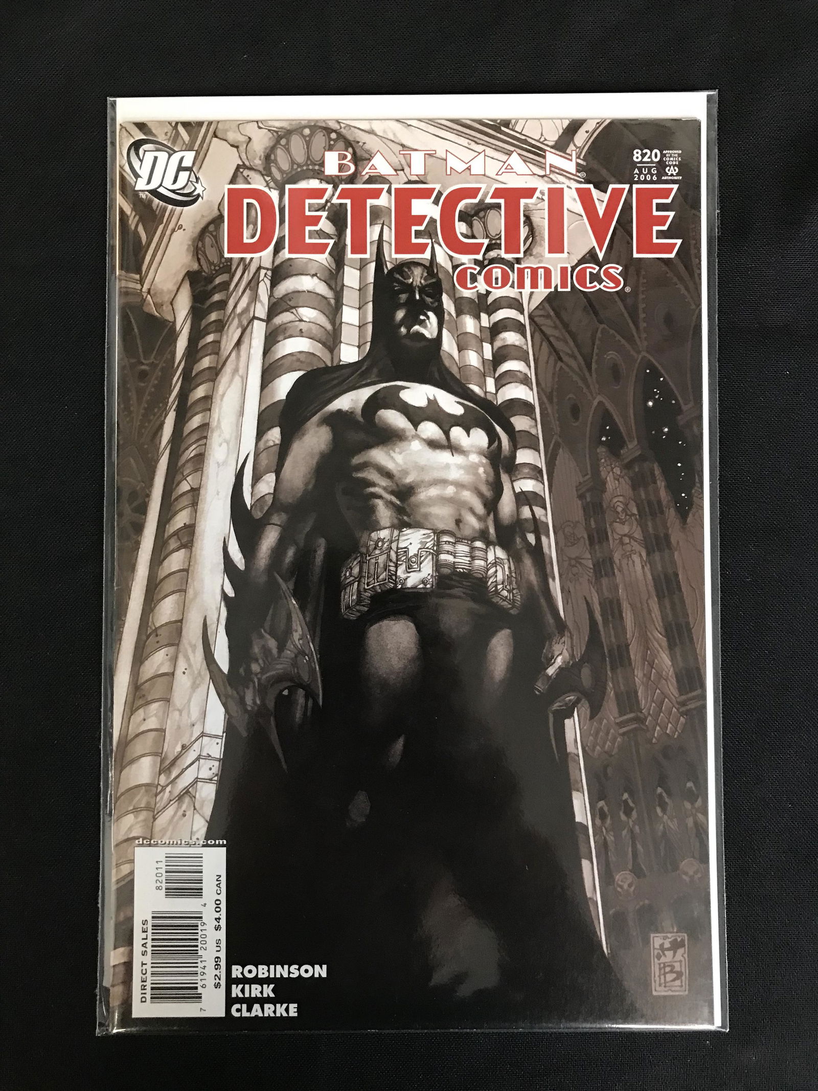 BATMAN DETECTIVE COMICS #820 (DC COMICS) (1 of 1)