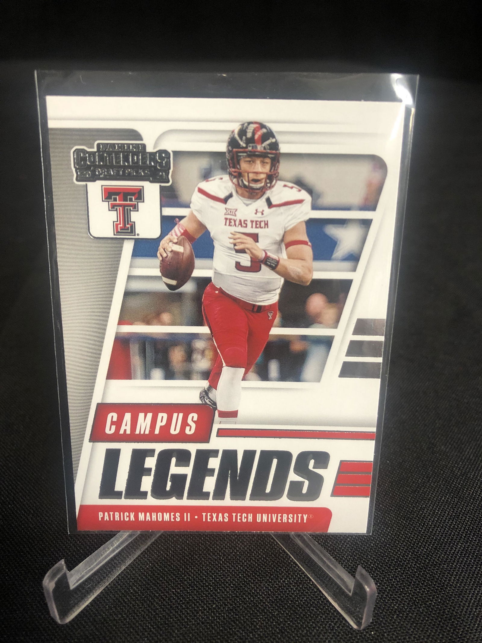 2021 Panini Contenders Draft PATRICK MAHOMES Campus (1 of 1)