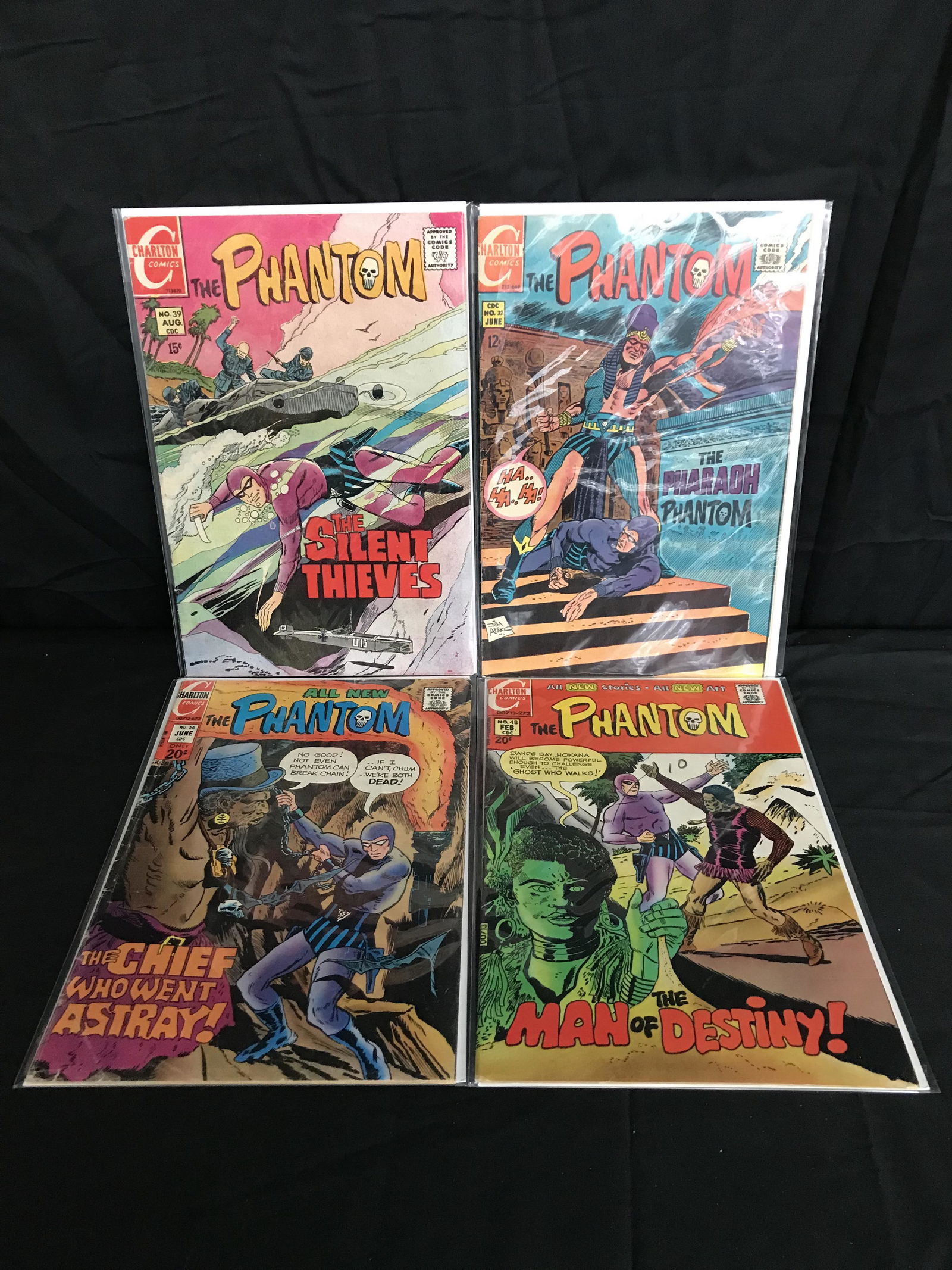 THE PHANTOM COMIC BOOK LOT (CHARLTON COMICS) (1 of 1)