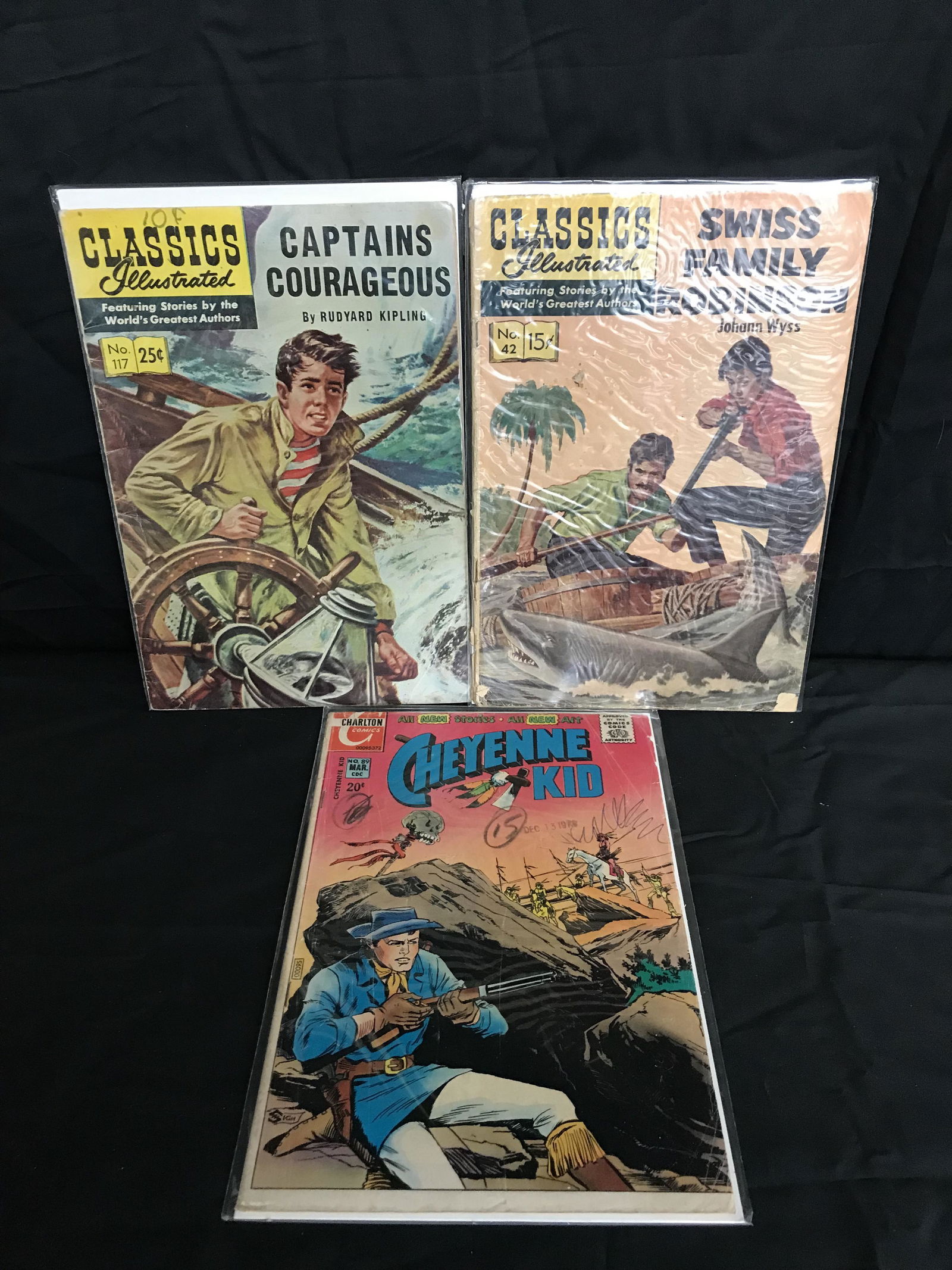 VINTAGE CLASSICS ILLUSTRATED COMIC BOOK LOTT (1 of 1)