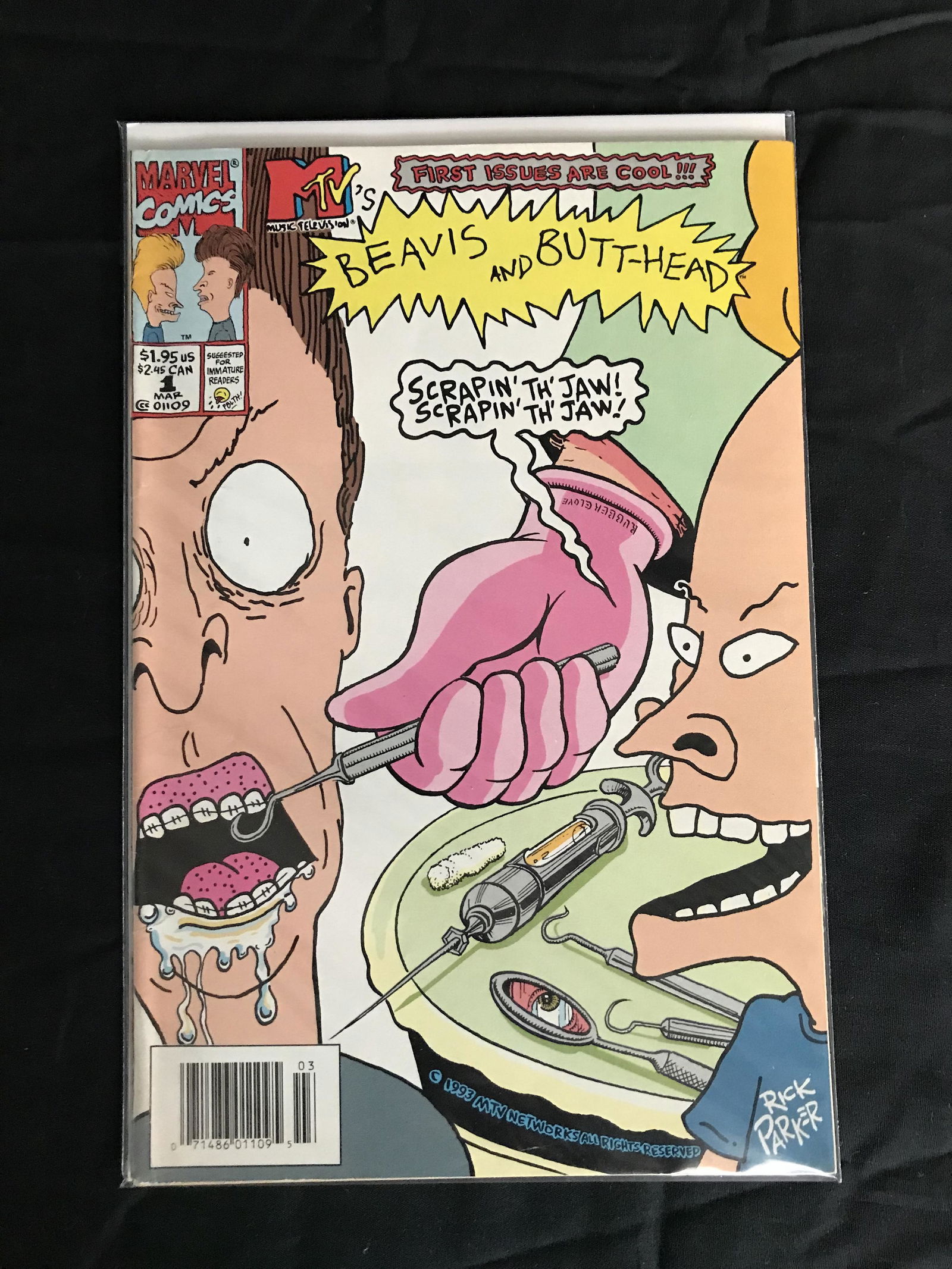 BEAVIS AND BUTTHEAD #1 (MARVEL COMICS) (1 of 1)