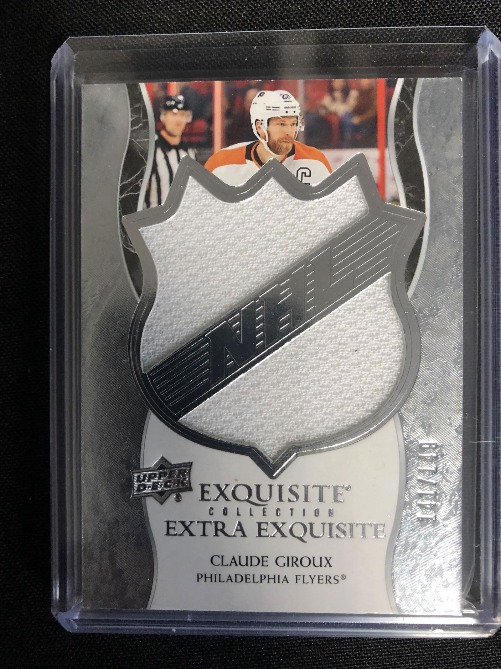 2020 UPPER DECK EXQUISITE COLLECTION CLAUDE GIROUX (1 of 1)