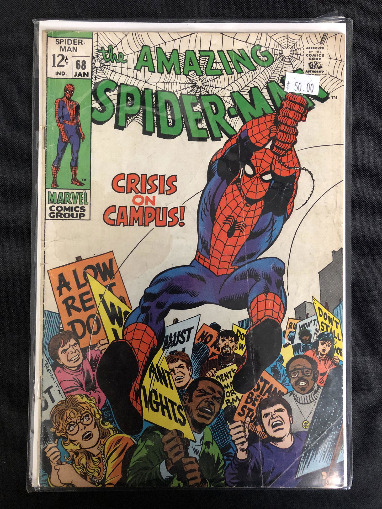 THE AMAZING SPIDER-MAN #68 (MARVEL COMICS) (1 of 1)