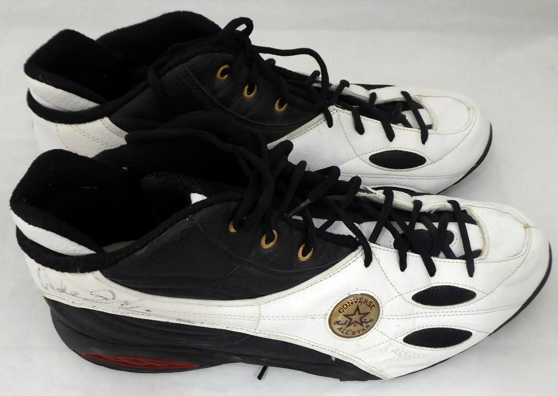 Dale Ellis Autographed Converse All Star Game Used Shoe: Dale Ellis Autographed Converse All Star Game Used Shoes Seattle Supersonics