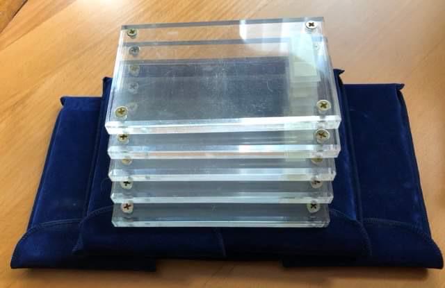 ACRYLIC CARD CASE LOT (1 of 1)