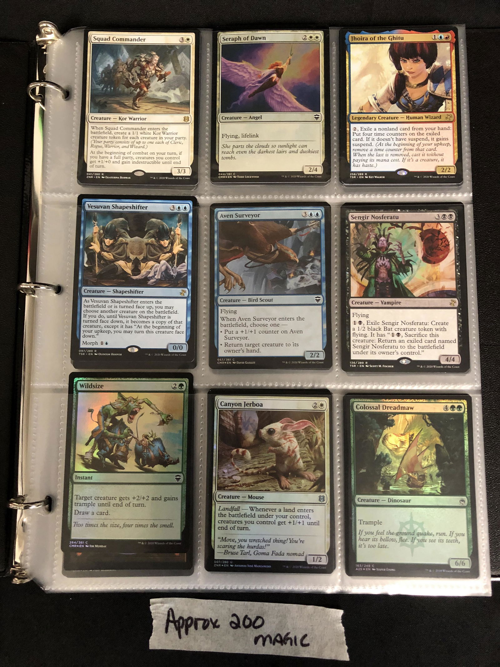 APPROX. 200 MAGIC THE GATHERING CARDS (1 of 3)