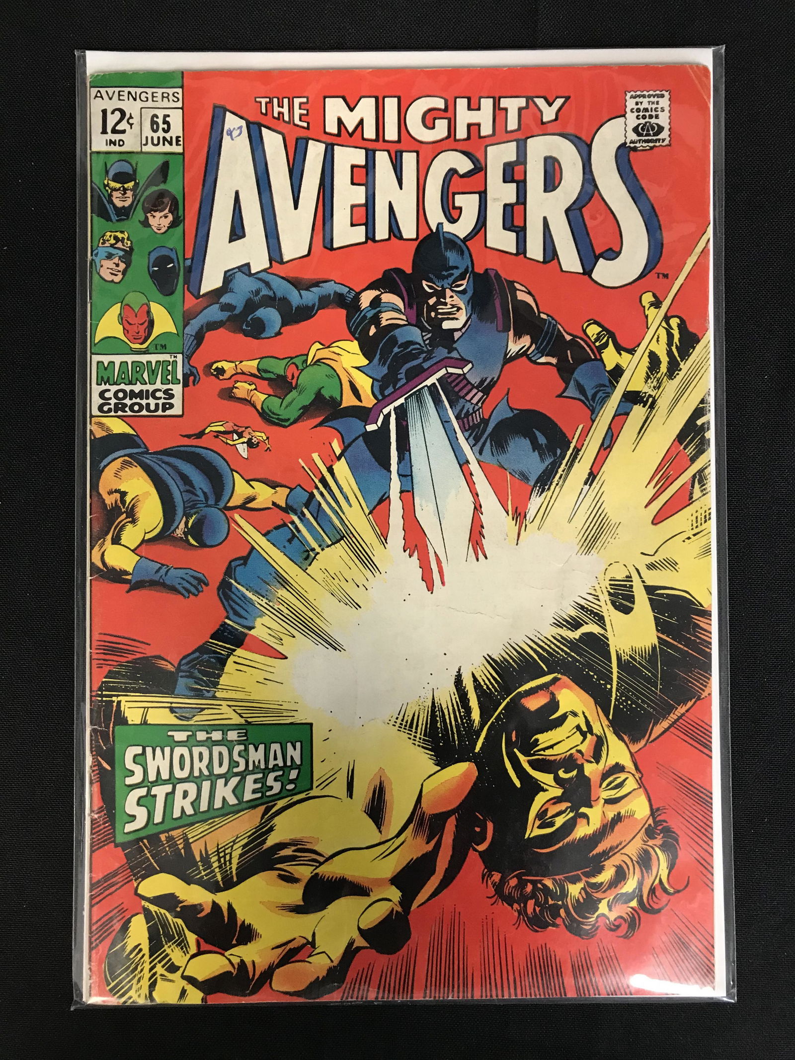 MARVEL COMICS AVENGERS NO.65 (1 of 1)
