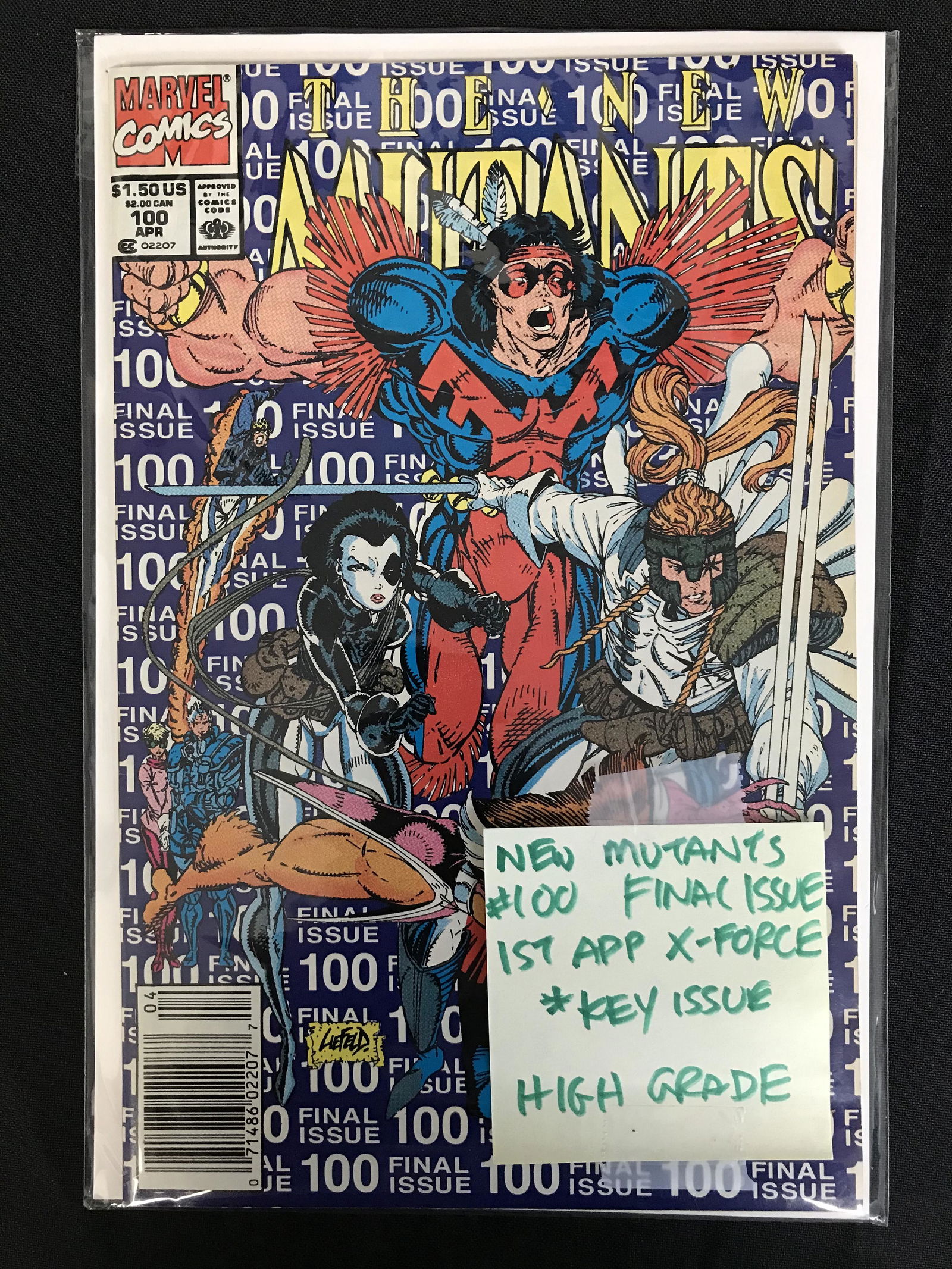 MARVEL COMICS NEW MUTANTS NO. 100 ( 1ST APPEARANCE (1 of 1)