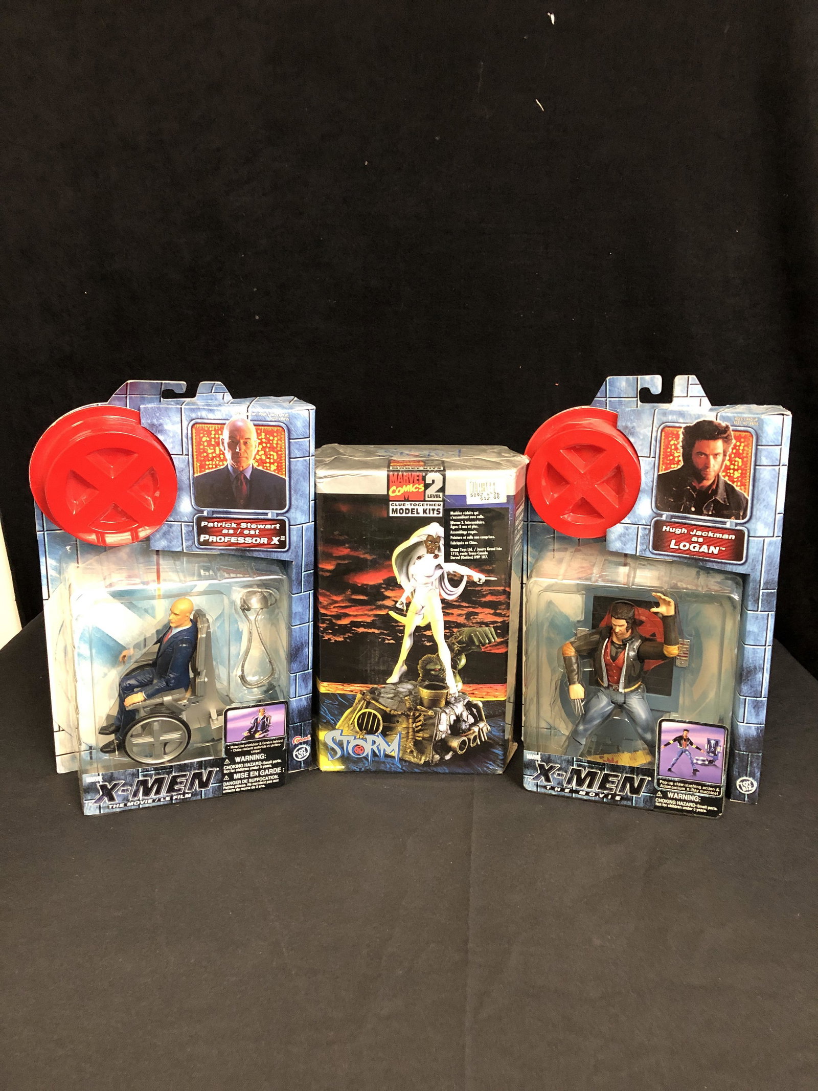 X-MEN The Movie/ STORM TOY FIGURES LOT: X-MEN The Movie/ STORM TOY FIGURES LOT