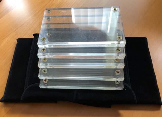 ACRYLIC CARD CASE LOT (1 of 1)