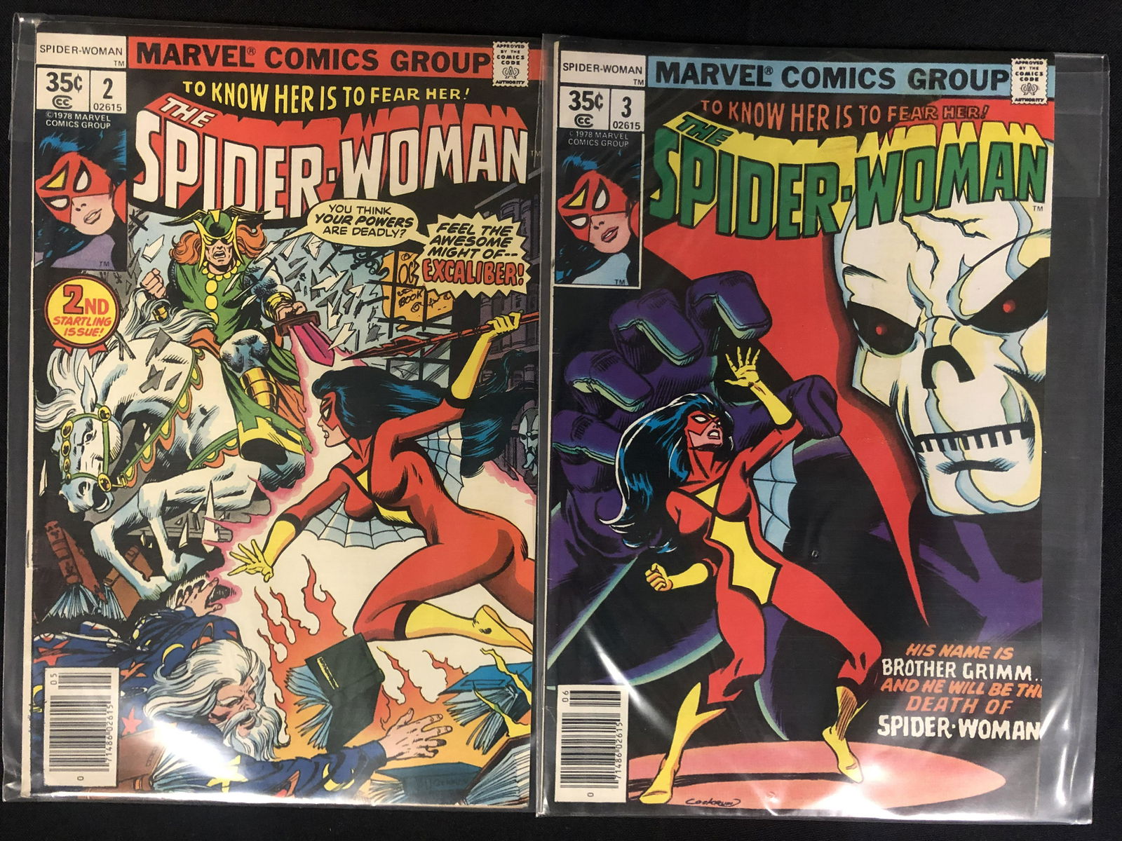 THE SPIDER-WOMAN #2-3 (MARVEL COMICS) (1 of 1)