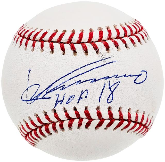 Vladimir Guerrero Autographed Official MLB Baseball (1 of 3)