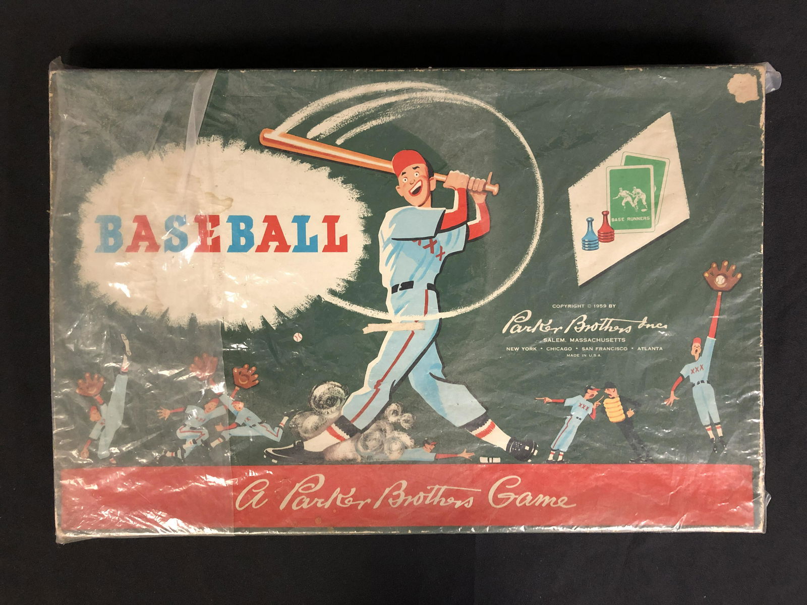 PARKER BROTHERS BASEBALL - UNIQUE 1959 GAME (1 of 1)