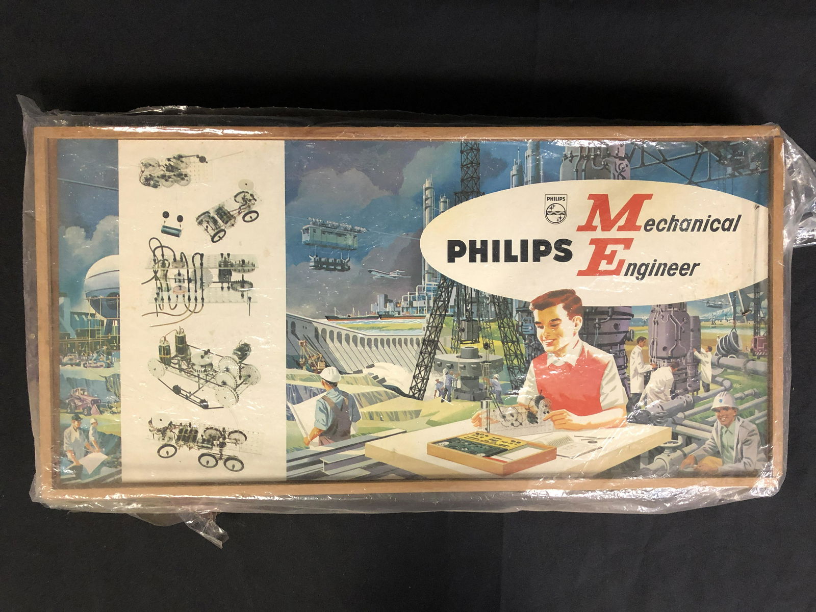 Vintage Phillips Mechanical Engineer Set ME 1200 (1 of 1)